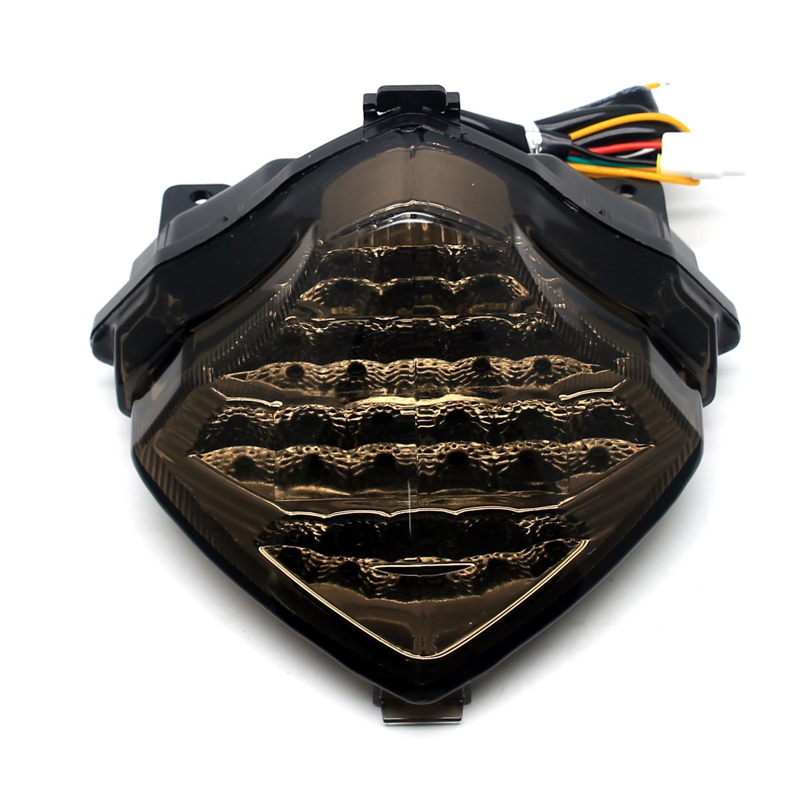 Mzs Motorcycle Tail Light Led Integrated Turn Signal Blinker Smoke Compatible With Yzf R1 Yzf-R1 Rn12 2004 2005 2006