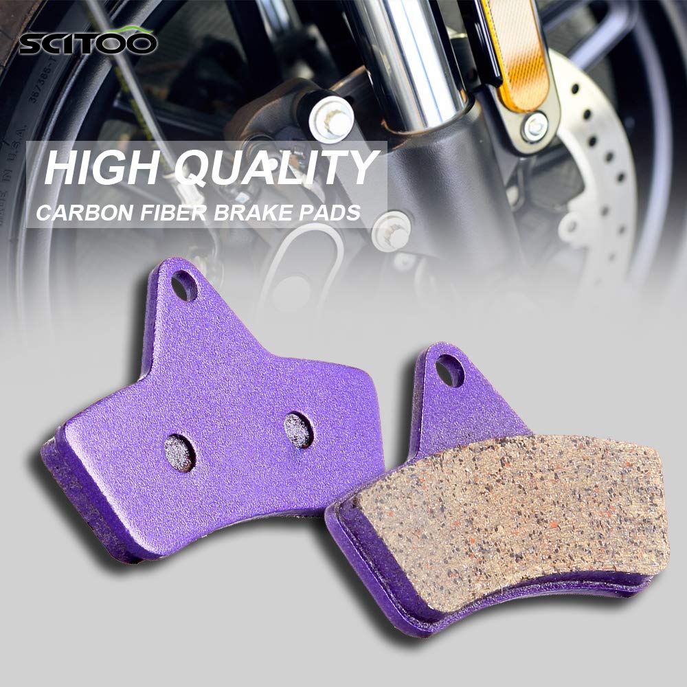 Front+Rear Carbon Brake Pads For Arctic-Cat 500 4X4 1998-2002 1999 2000