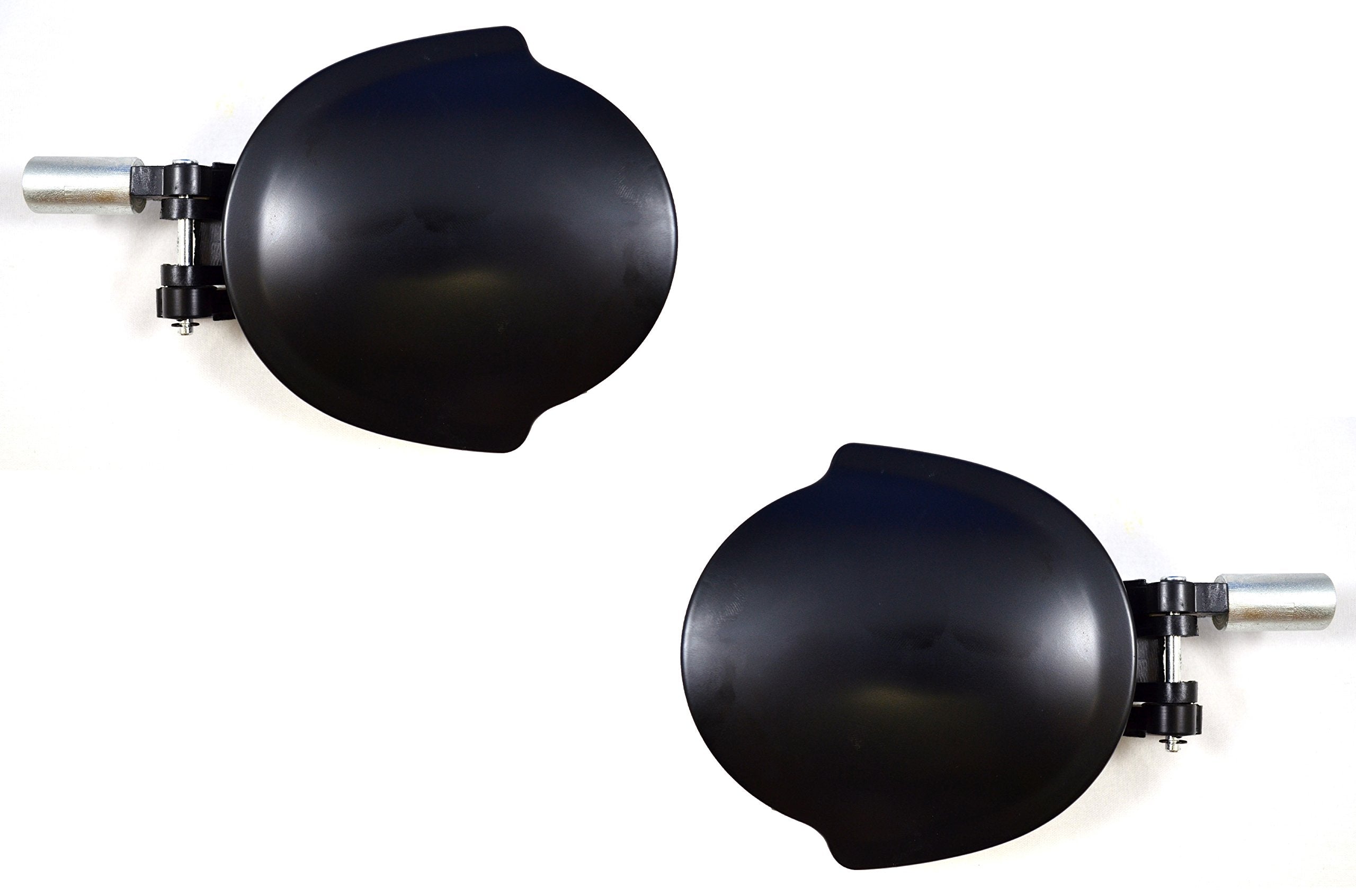 Pt Auto Warehouse Fo-3940P-Fp - Outside Exterior Outer Door Handle, Primed Black - Front Left/Right Pair