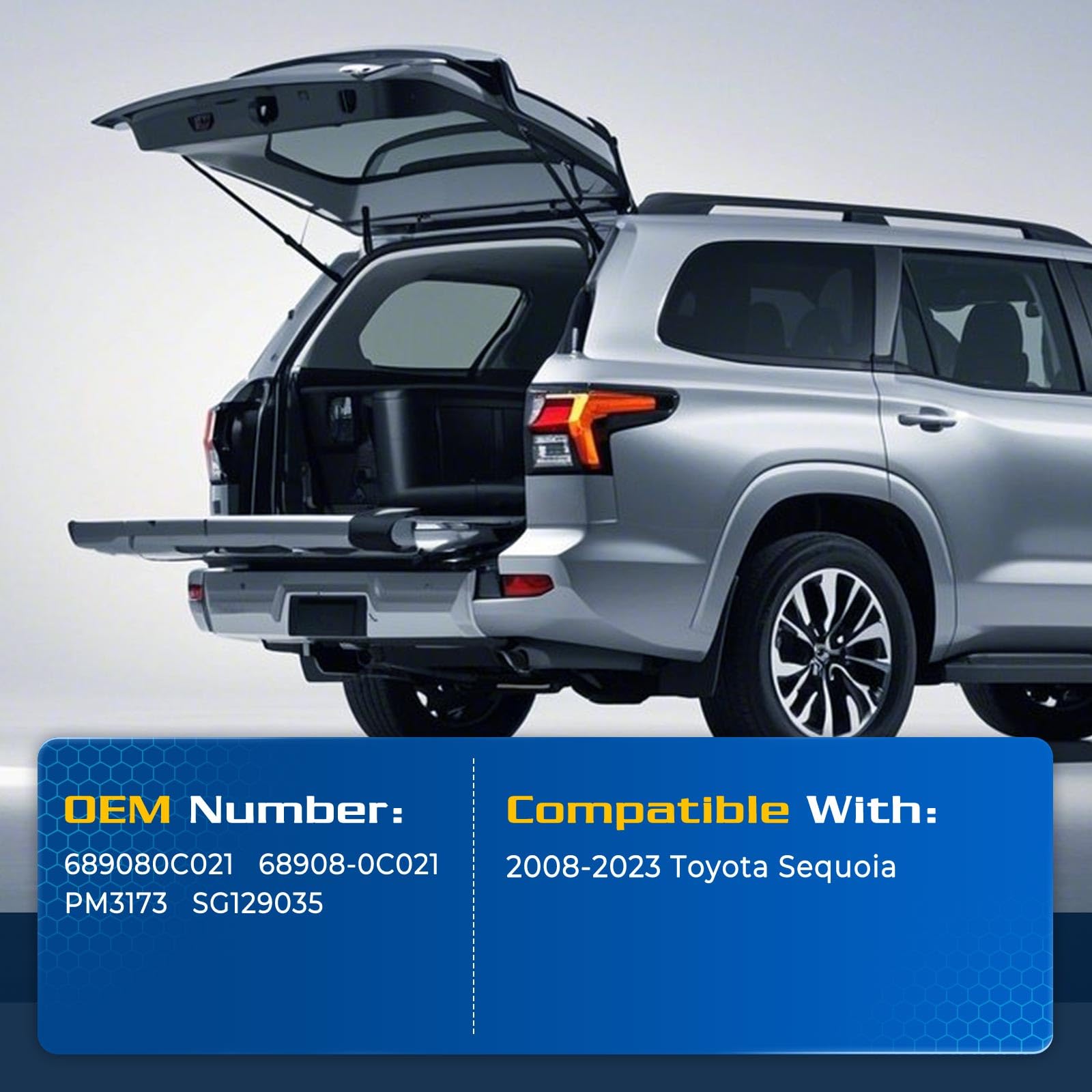 Arana Trunk Struts For Toyota Sequoia 2008-2023, Rear Hatch Lift Support Tailgate Shocks Fits Toyota Sequoia Base/Capstone/Limit