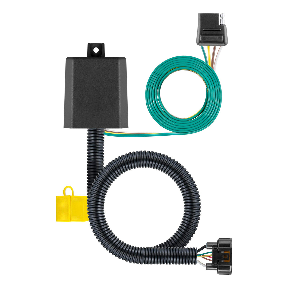 Curt 56420 Vehicle-Side Custom 4-Pin Trailer Wiring Harness, Select Hyundai Palisade, Santa Fe, Kia Telluride