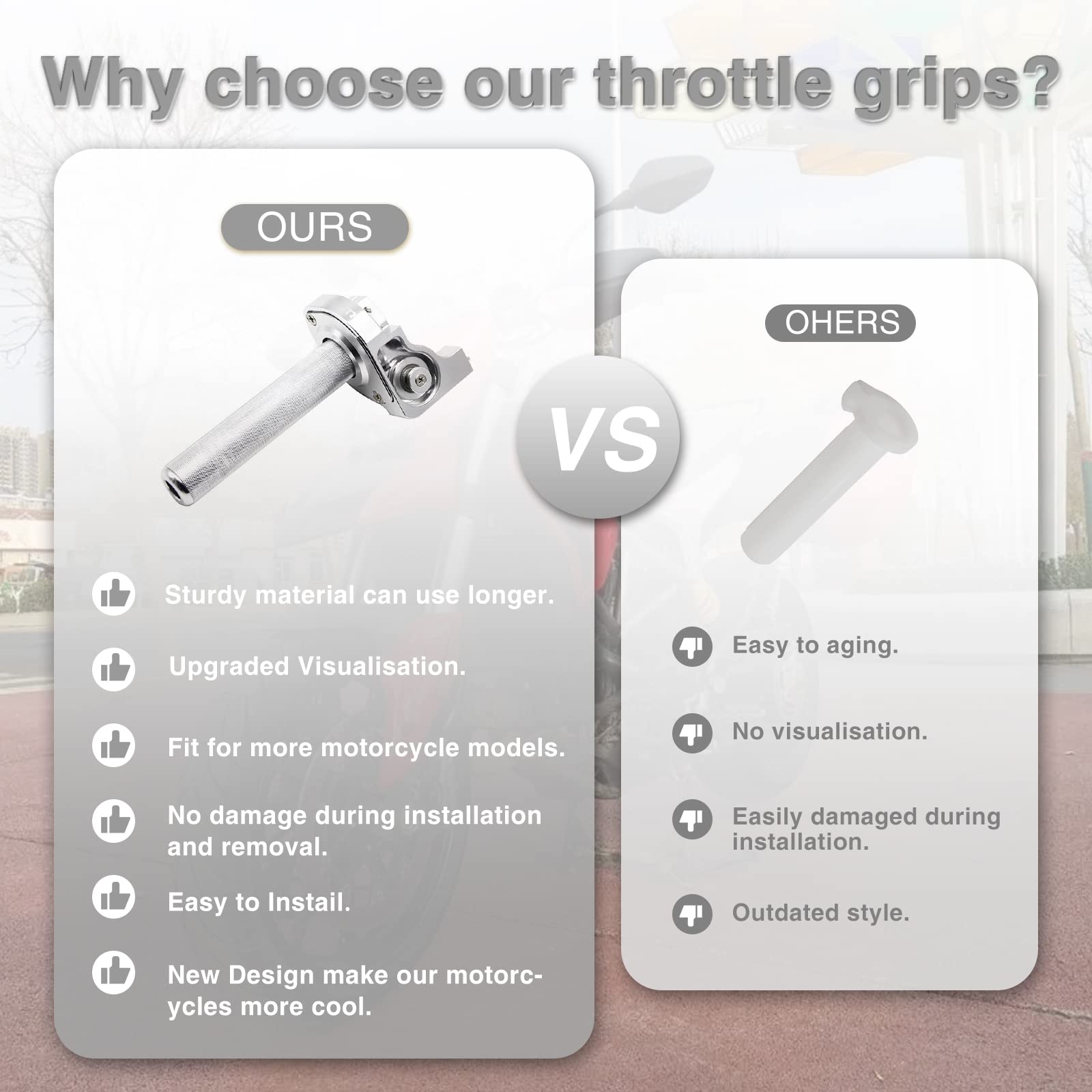 Throttle Grip Motorcycle 22Mm Cnc Aluminum Quick Twister With Throttle Cable Crf50 70 110 Irbis 125 250 Dirt Bike Motorcycle Accessorie