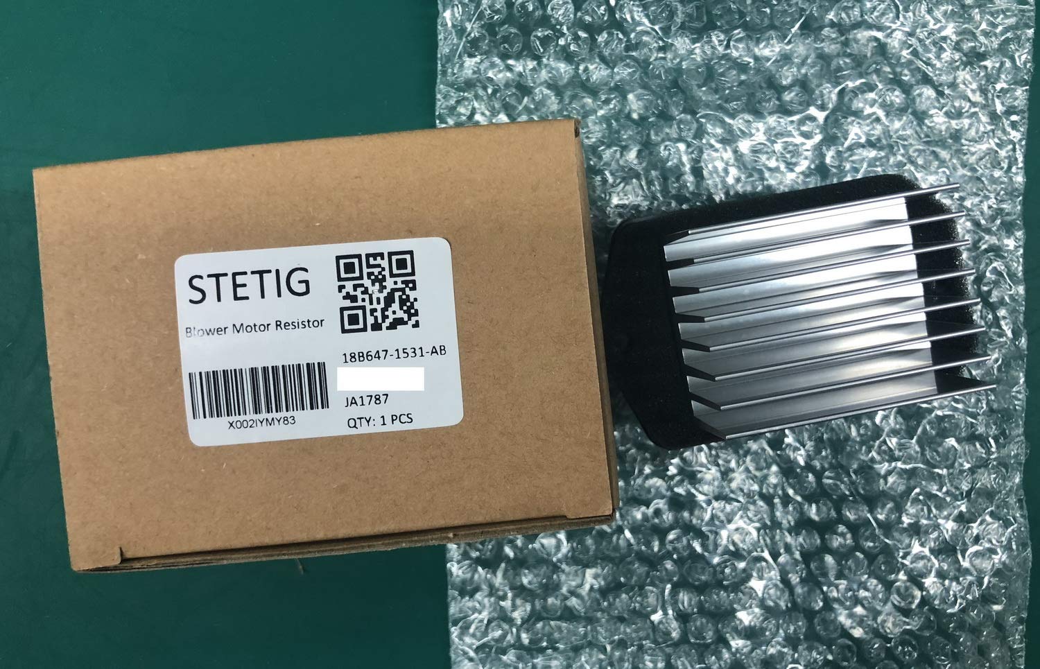 Front Blower Motor Resistor Fits 05-12 Rl / 09-14 Tl / 10-13 Zdx - 11-17 Odyssey / 06-14 Ridgeline Replace 4P1665 973117 Ru596 2