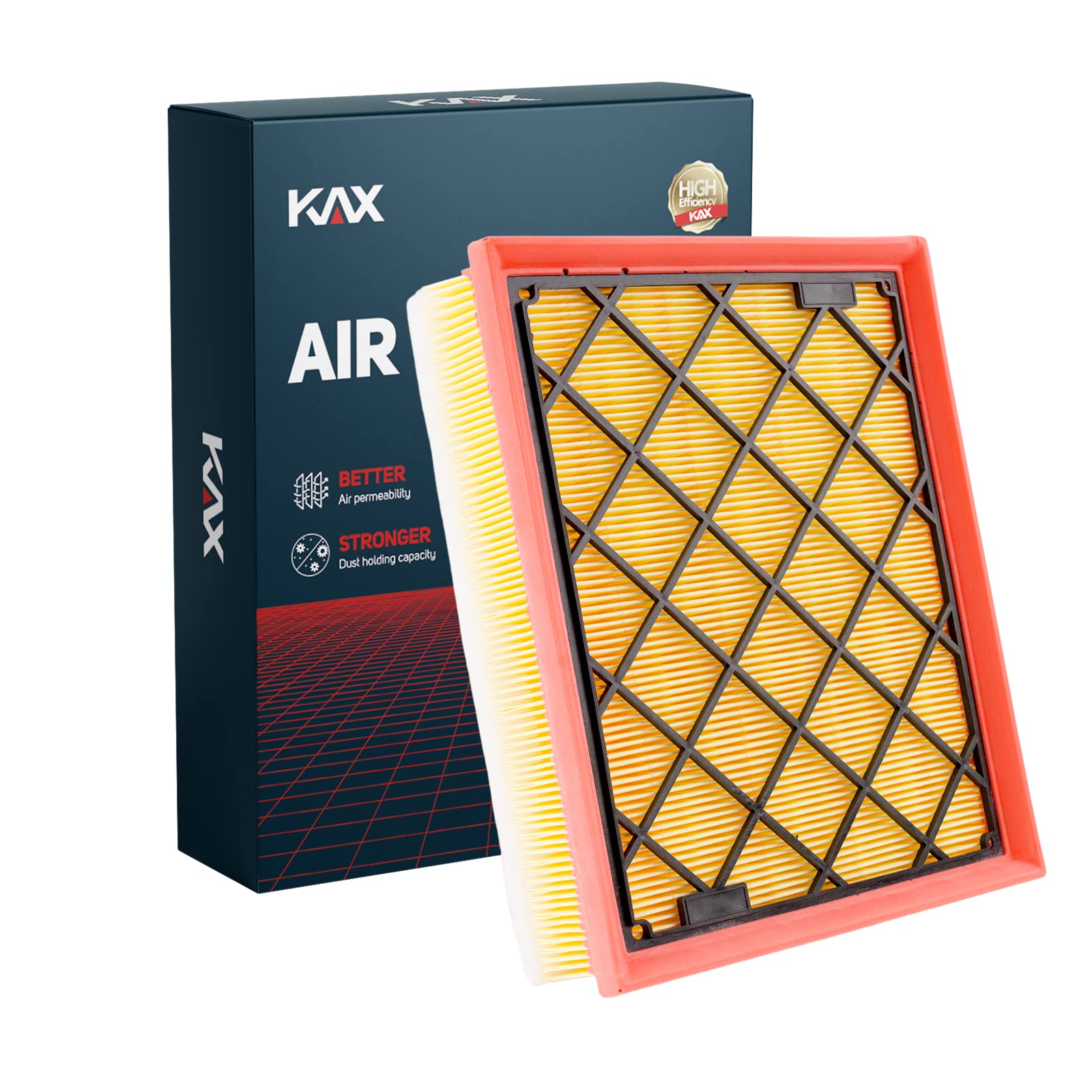 Kax Engine Air Filter, Ca11480 Replacement For Edge 2015-2023, Fusion 2013-2020, Mkx 2016-2018, Mkz 2013-2020, Nautilus, Contine
