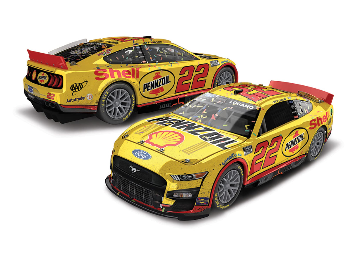 Lionel Racing J Logano 1/64 Ht Shell-Pennzoil Wwt/Gateway Win 22 Mustang
