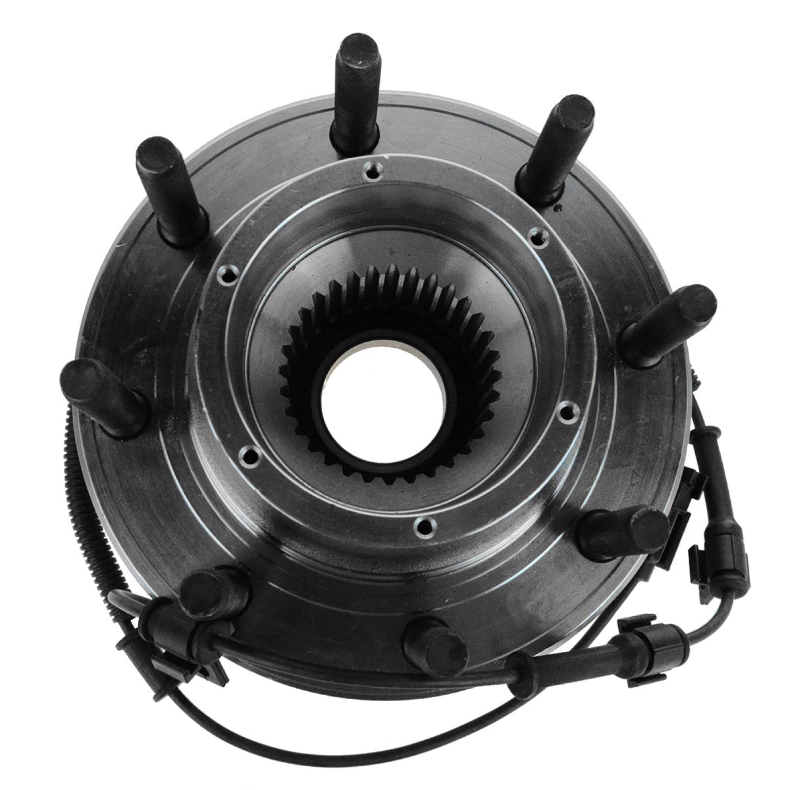 Trq Front Wheel Bearing & Hub Assembly 4Wd With Abs Sensor Compatible With 2011-2016 Ford F-250 Super Duty F-350 Super Duty