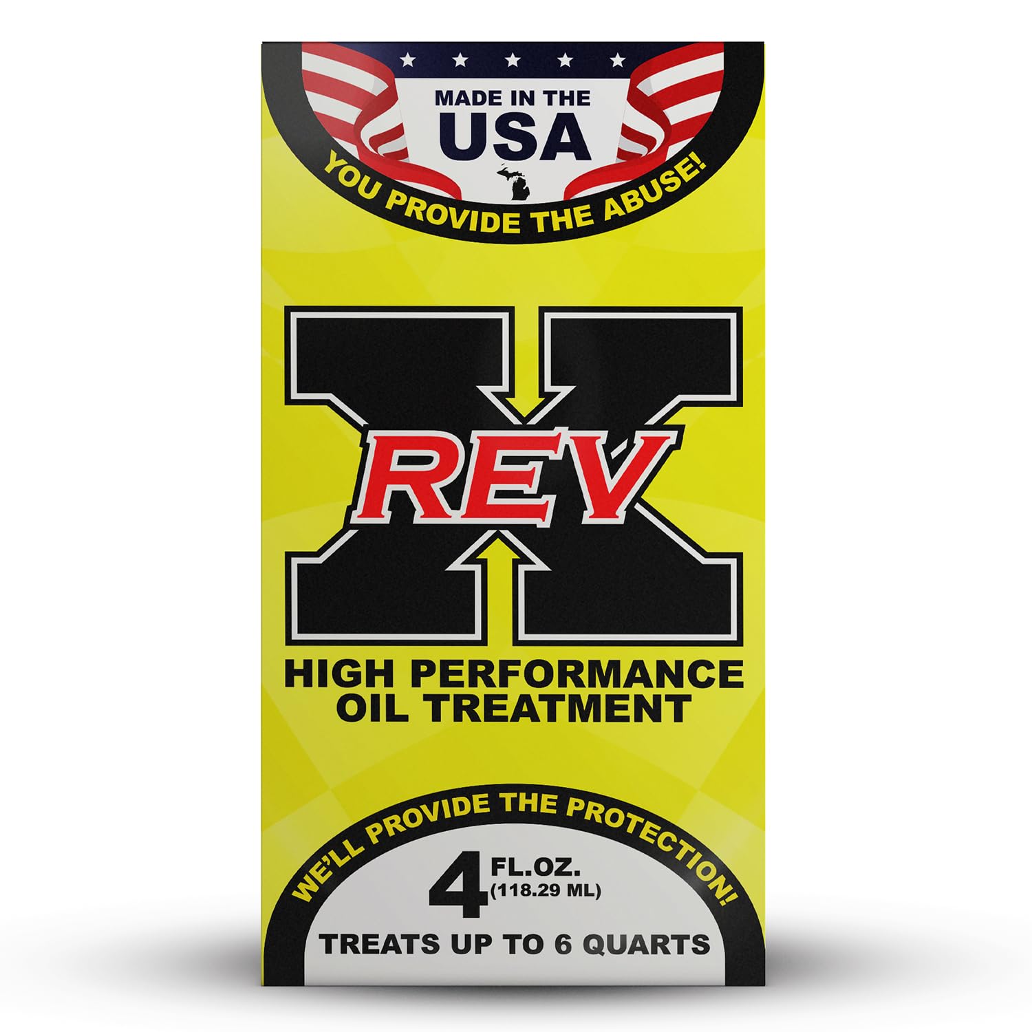 REV X High Performance Oil Additive - 4 fl. oz. (4 Pack)