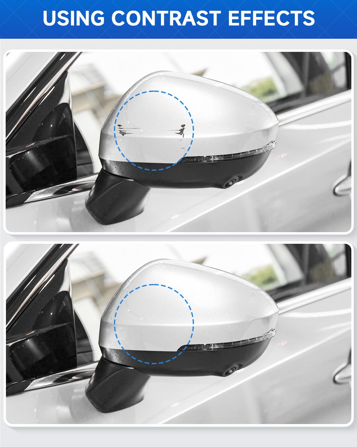 Q10 White Touch Up Paint Compatible with Nissan Exact Match Touch Up Paint Car Scratch Repair