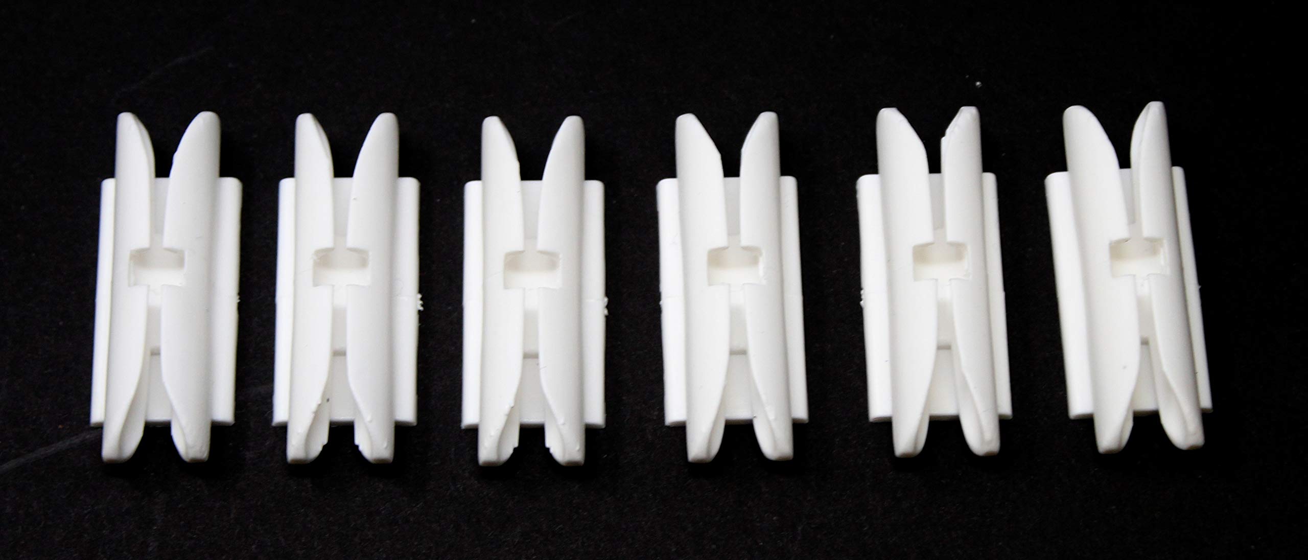 Jsp Manufacturing Aftermarket Headliner Bow Side Mounting Plastic Snap Clip Compatible With Gmk4012532682 4012532682 1967-1974 Gm A F X Body (6)