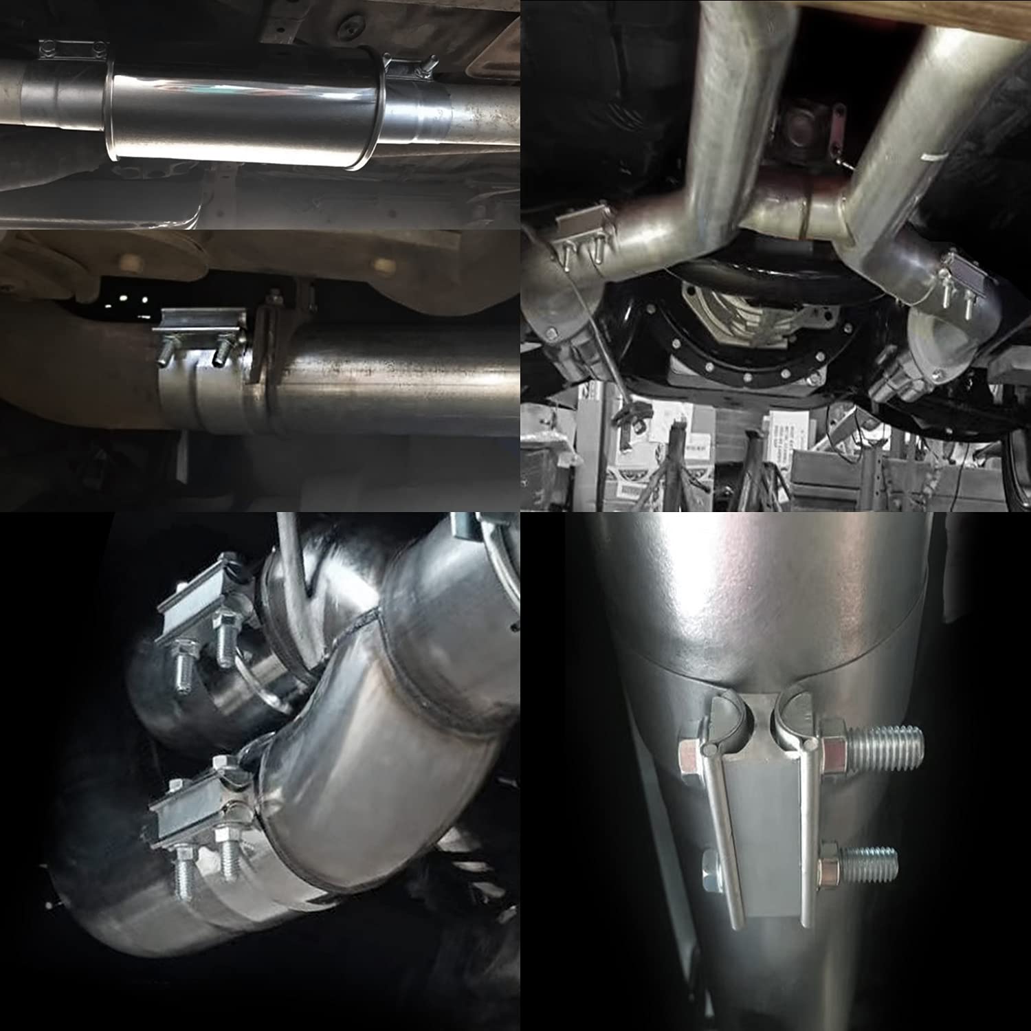 Roadformer 2.75    Exhaust Clamp Stainless Steel - Lap Joint Exhaust Band Clamp Is Film Protected, Suggested To Remove Before Us