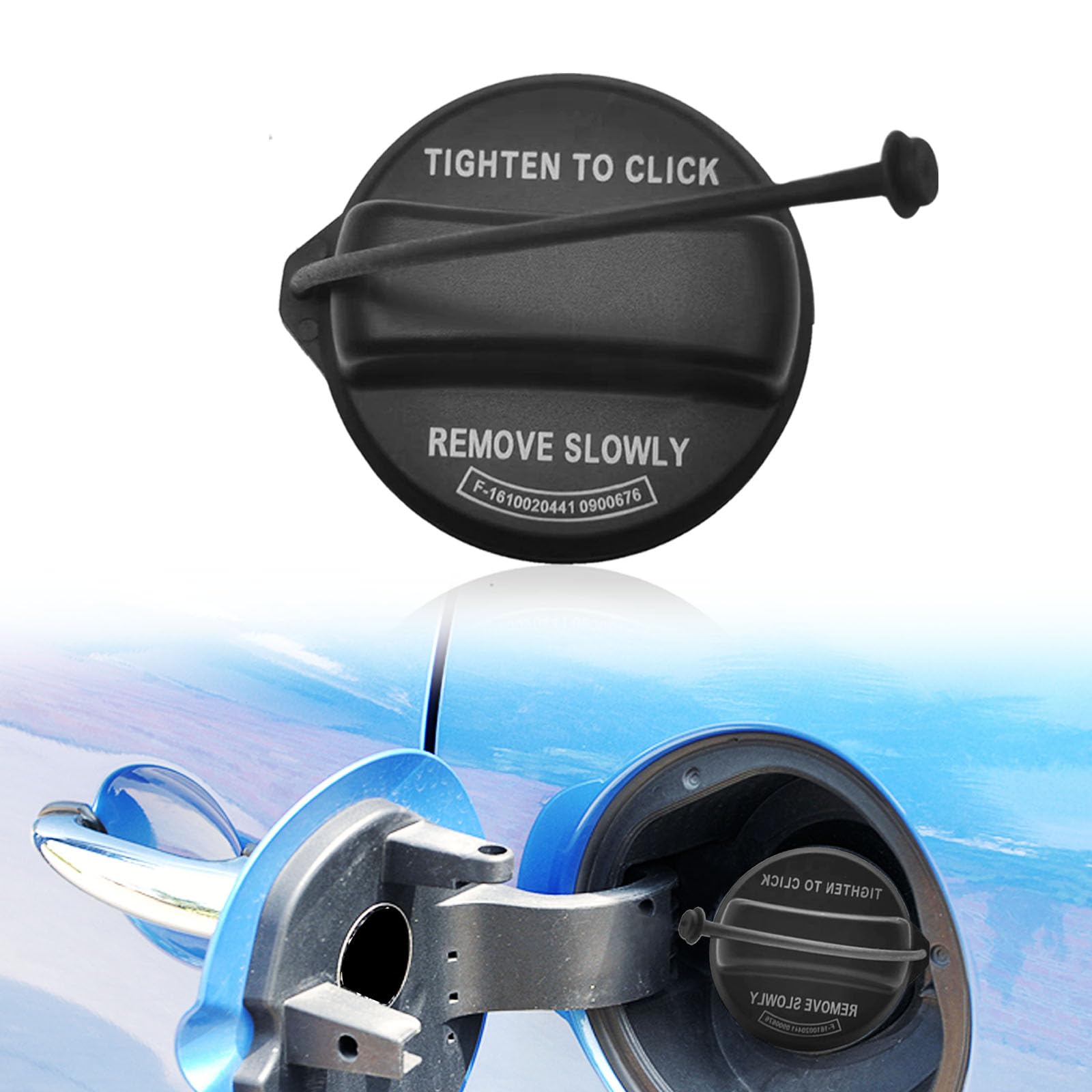 Fuel Cap Replacement Compatible With Honda Accord, Civic, Crosstour, Cr-V Crv, Fit, Hr-V, Hrv, Insight, Odyssey, Pilot, Replaces 17670-T3W-A01, Ensure Safe And Convenient Replacement Of Fuel Tank