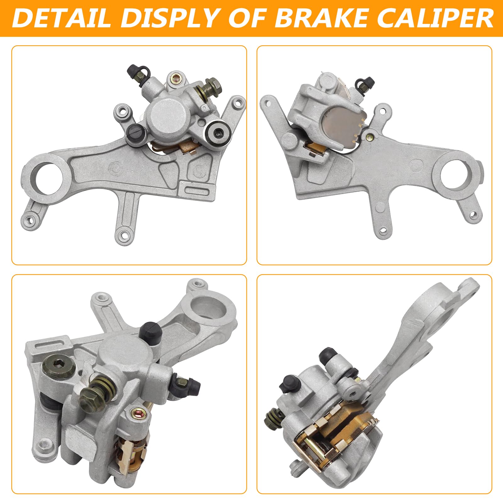 M Mati Rear Brake Caliper Assembly For Honda Cr125 Cr250 Crf250 Crf450 43150-Mke-A01