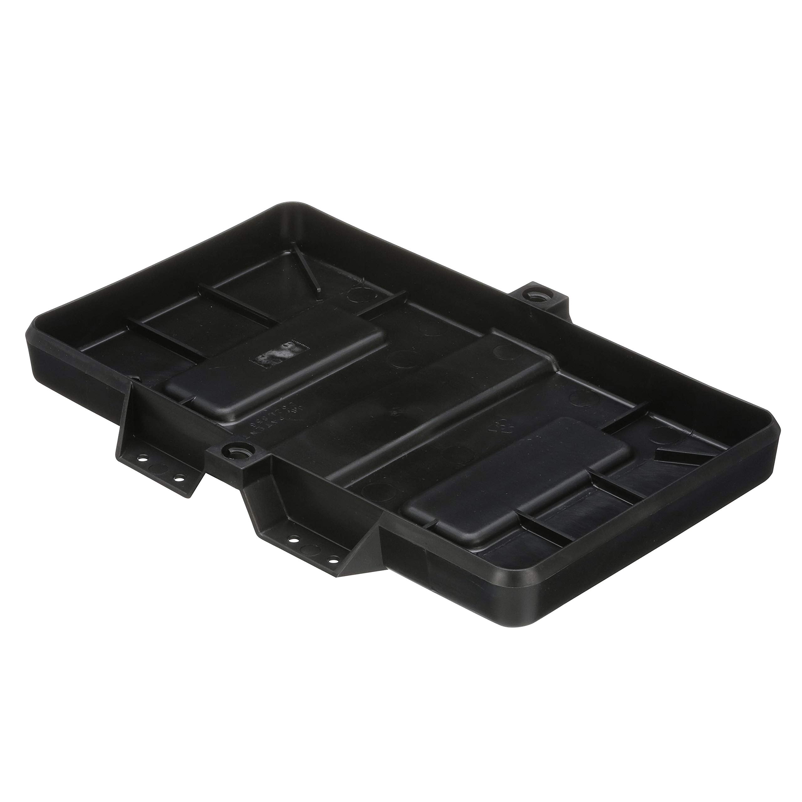 Attwood 9098-5 Heavy-Duty Adjustable Battery Tray, Adjustable To 9.5 Inches Tall, For 27 Series Batteries, Black Plastic