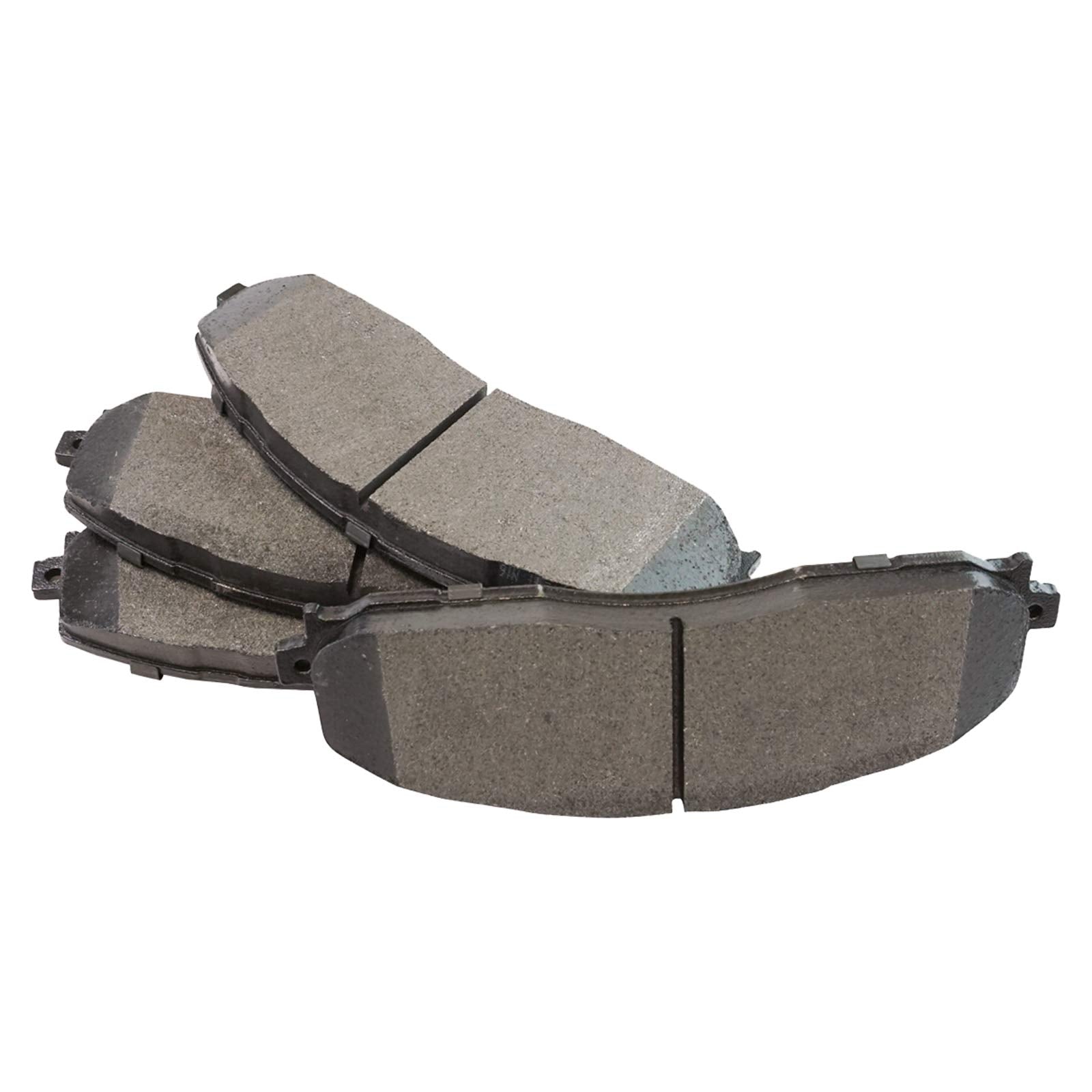 Trq Front Brake Pad & Rotor Kit Brake Pads Brake Rotor Semi-Metallic Compatible With 2013-2019 Ford F-250 Super Duty F-350 Super