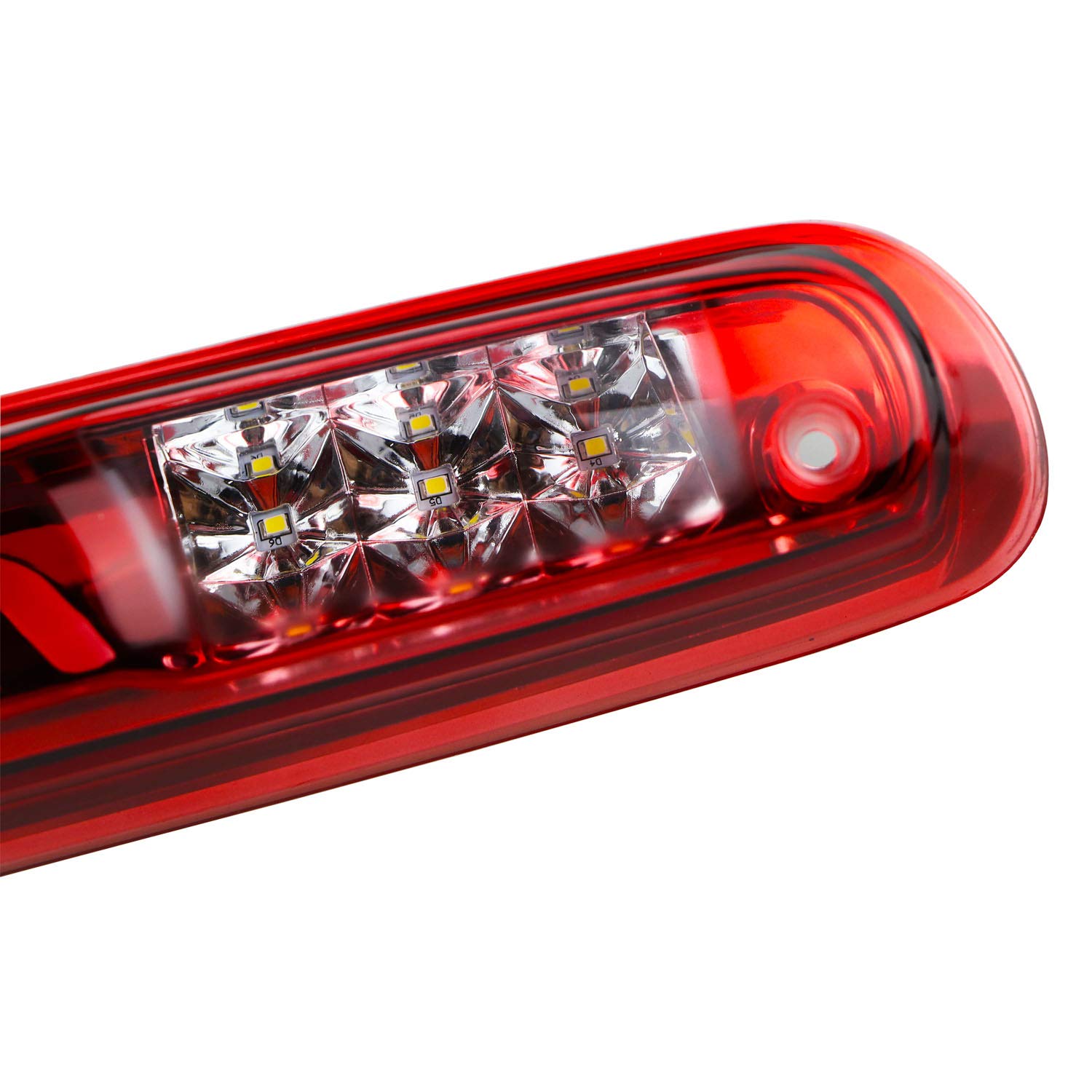 Fit For 2007 2008 2009 2010 2011 2012 2013 Chevy Silverado / Gmc Sierra 1500 2500 3500 Hd Rear Roof Center Led Third 3Rd Brake C