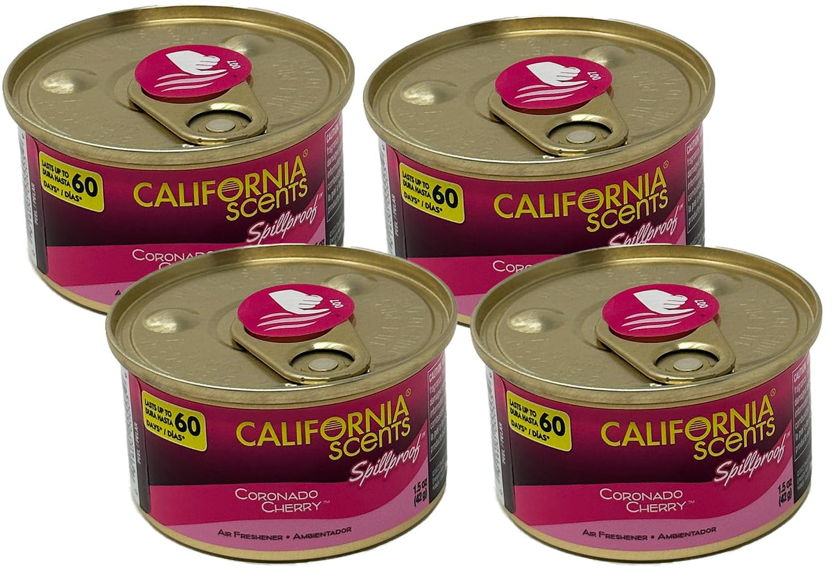 California Scents Air Freshener 4-Pack (Coronado Cherry)