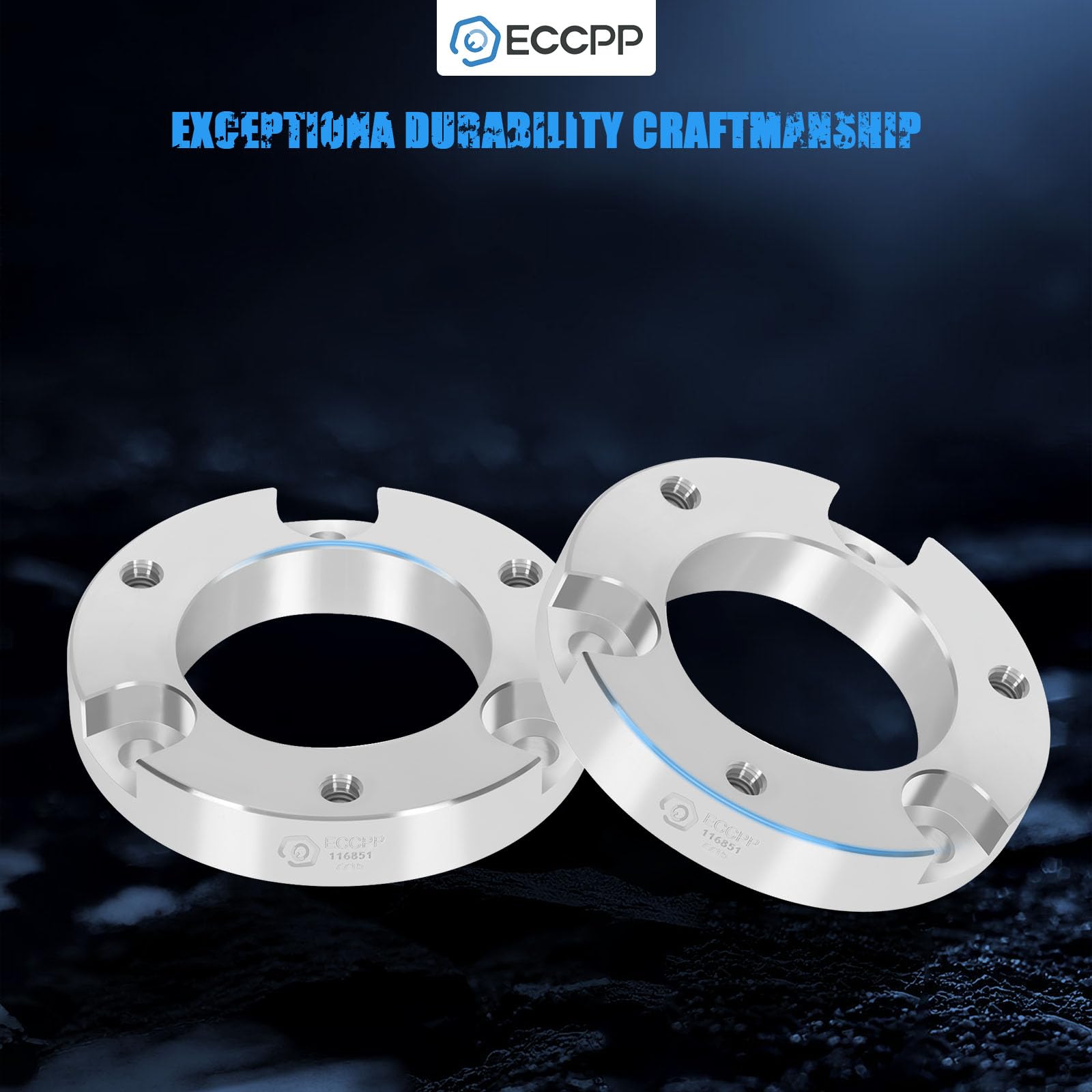 ECCPP Lift 1.5 inch replacement parts 1.5'' Front Leveling Spacer fits for Toyota 4Runner for Toyota Tacoma 2005-2021 1.5inch Li