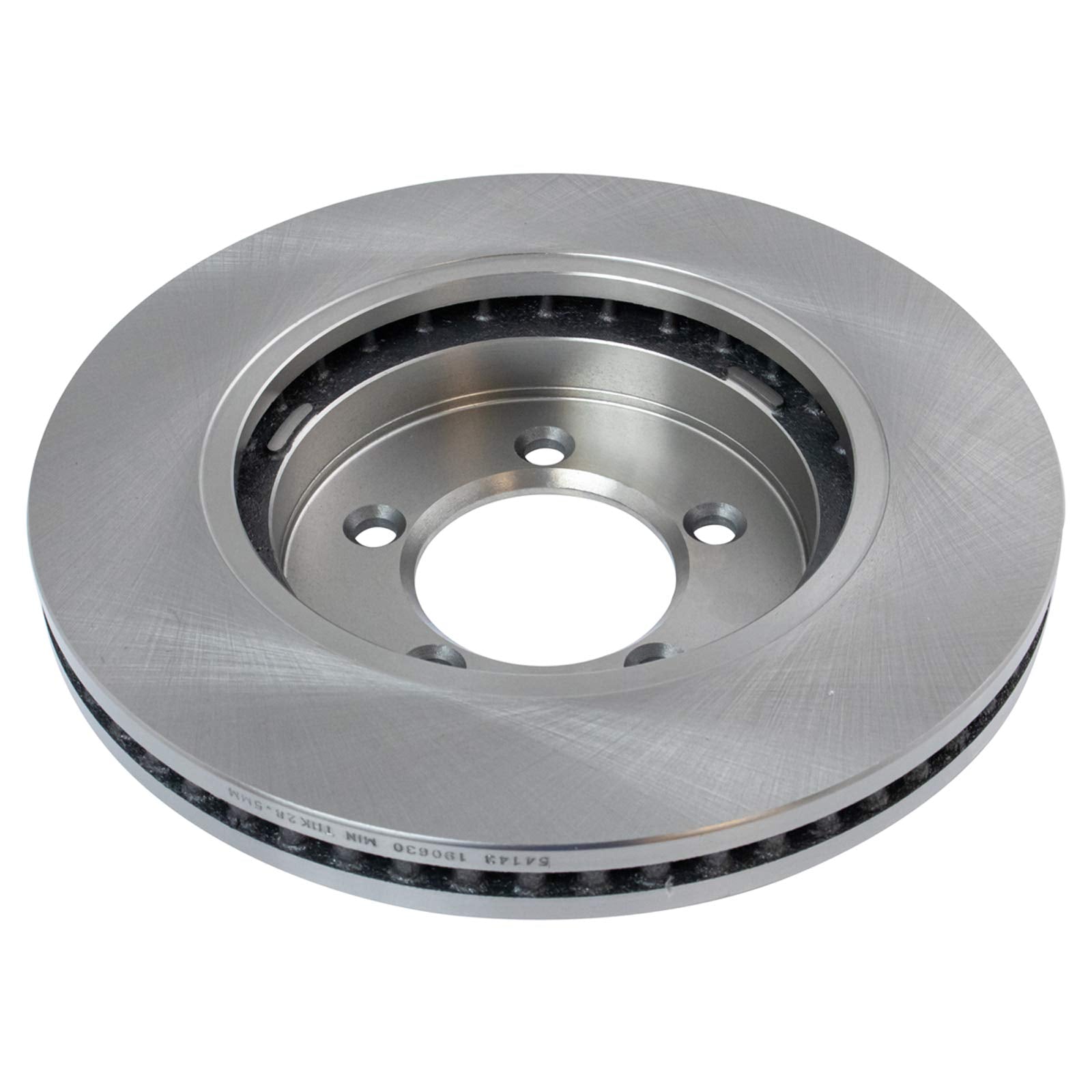 Trq Front Brake Pad & Rotor Kit Brake Pads Brake Rotor Semi-Metallic Compatible With 2006-2010 Ford Explorer 2007-2010 Explorer