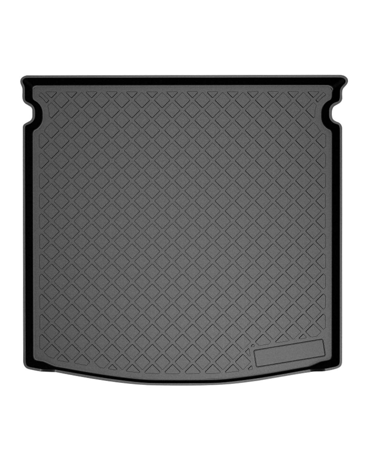 Powerty Trunk Mat For 2014-2019 2020 Mitsubishi Outlander Accessories Cargo Mats Tpe All Weather Cargo Liner Heavy-Duty Trunk Li