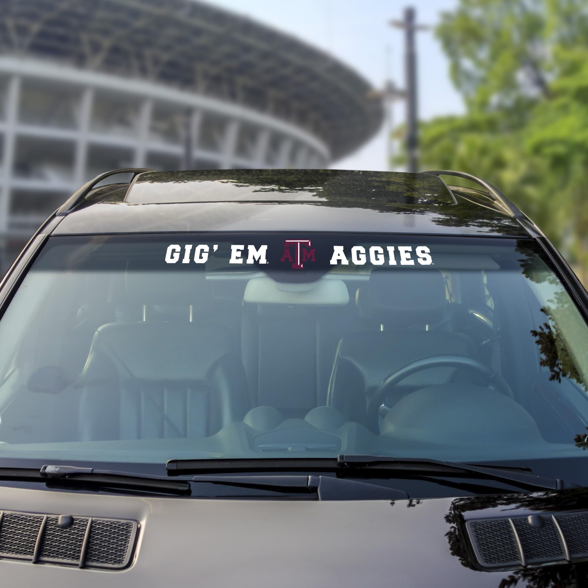 Fanmats, Texas A&M University Windshield Decal
