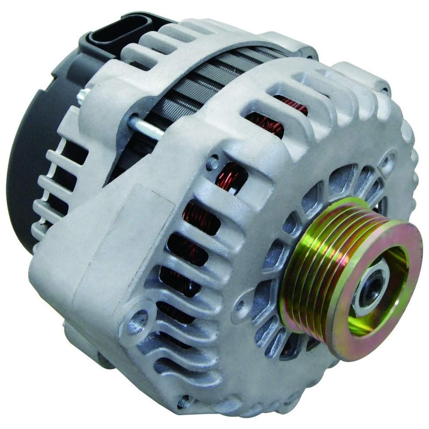 Oeg Parts New Alternator High Output 255 Amp Compatible With Chevy Chevrolet C Silverado Truck Van Isuzu Hummer Saab 6.0L 6.6L 8