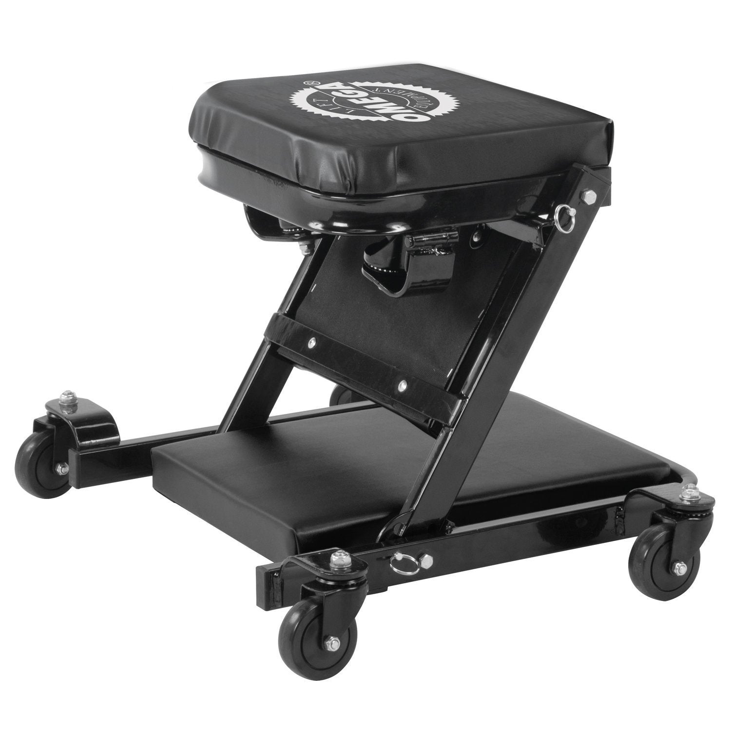 Omega 91452 Black Low Profile Z-Creeper - 450 Lbs. Capacity