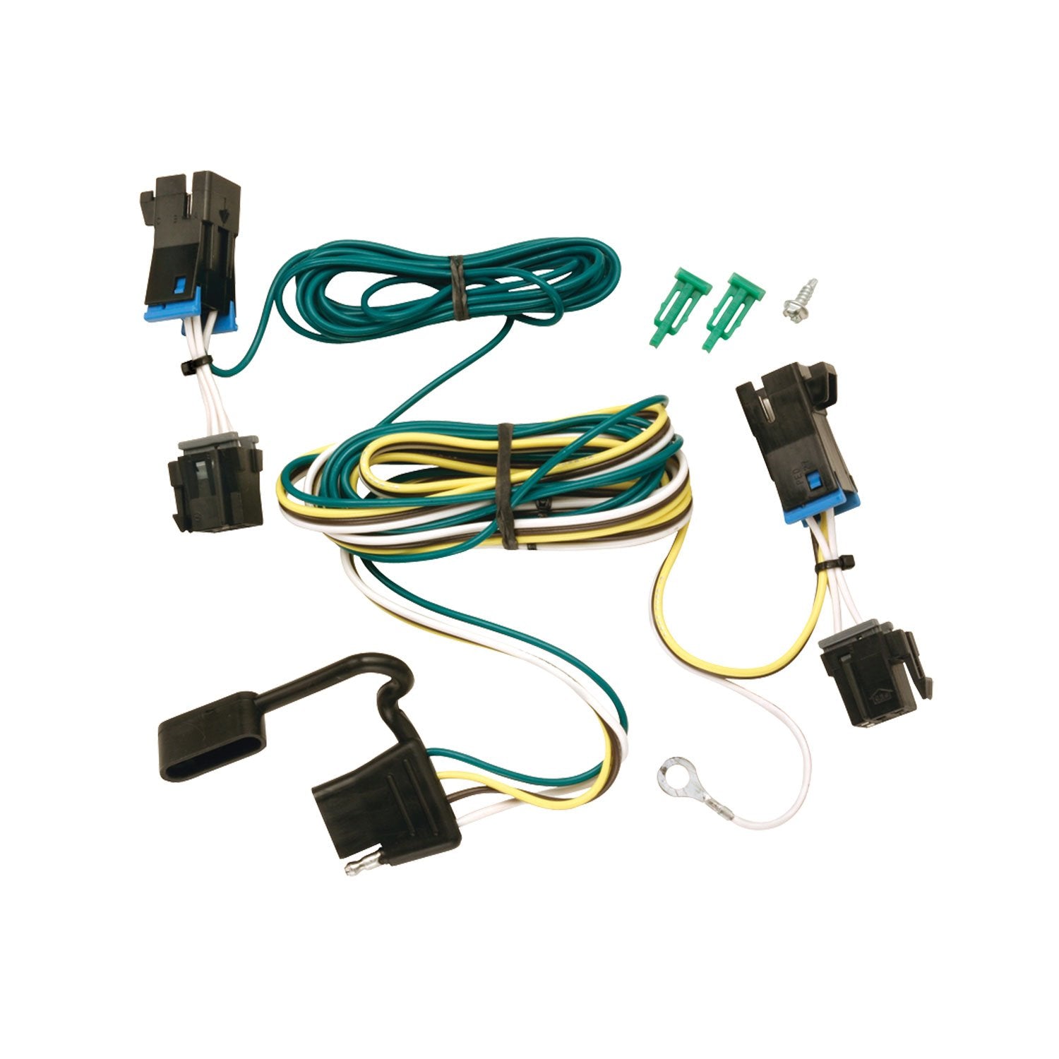 Tekonsha 118392 T-One T-Connector Harness, 4-Way Flat, Compatable With 2003-2014 Chevrolet Express 1500, 2003-2022 Chevrolet Exp