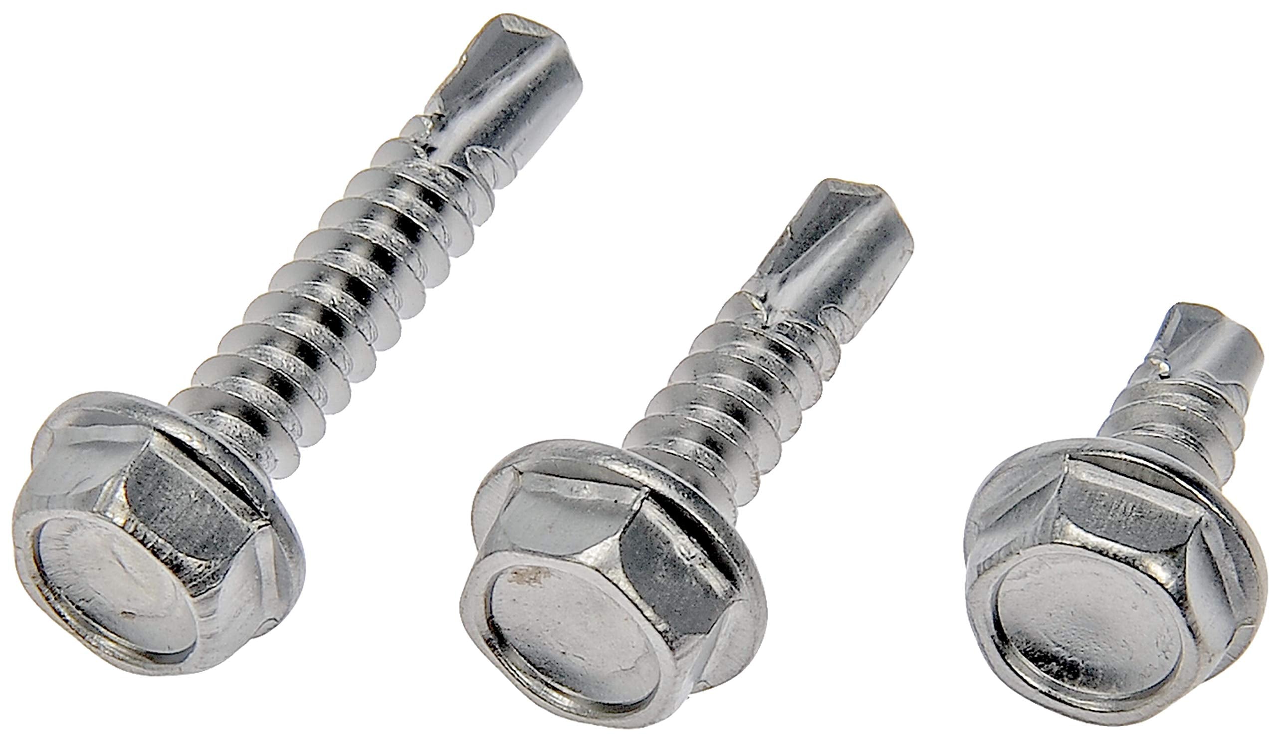 Dorman 784-160D Self Tapping Screws; No.10 X 1/2, 3/4, 1 In., 12 Pack