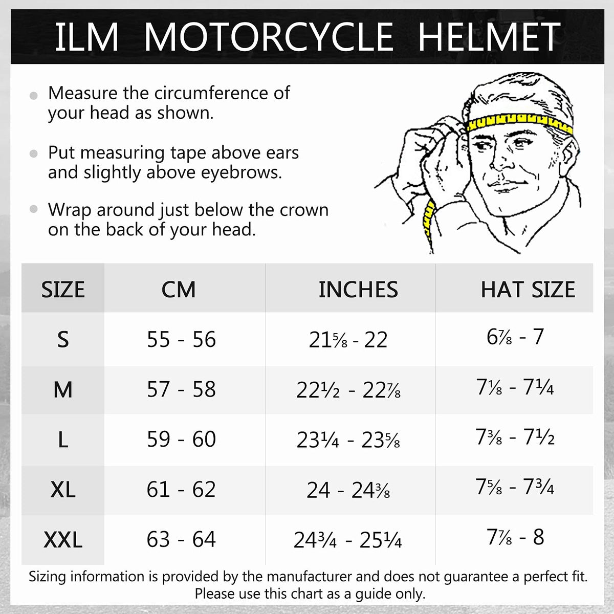 ILM Full Face Helmet XX-Large Surprise Yellow with 2 Visors – Carkart