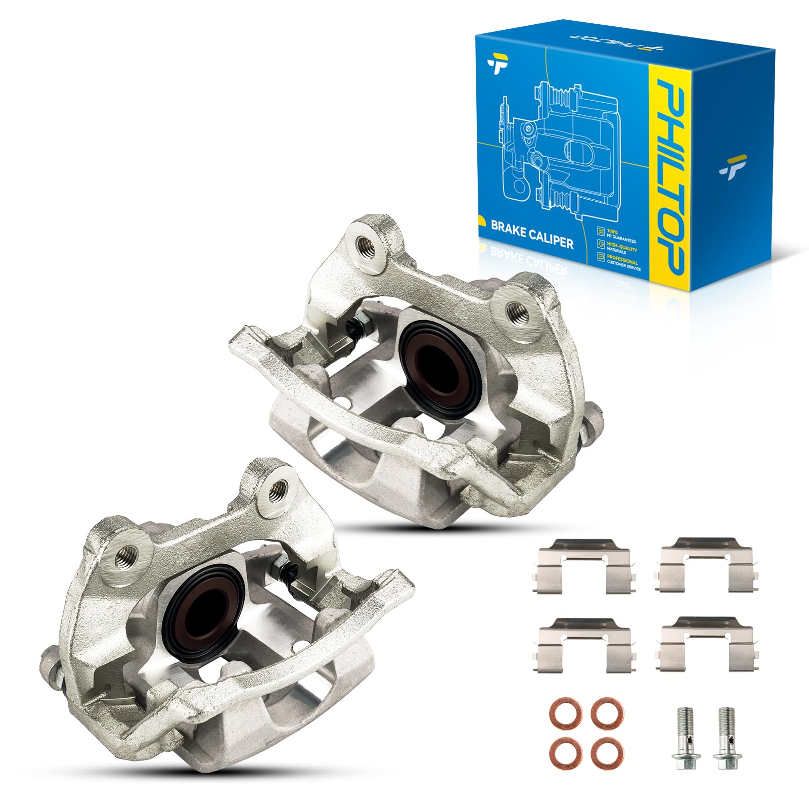 Philtop Brake Caliper Rear Compatible With 2009-2017 Traverse, 2007-2016 Acadia, 2008-2017 Enclave, 2013-2019 Xts, 2007-2010 Out