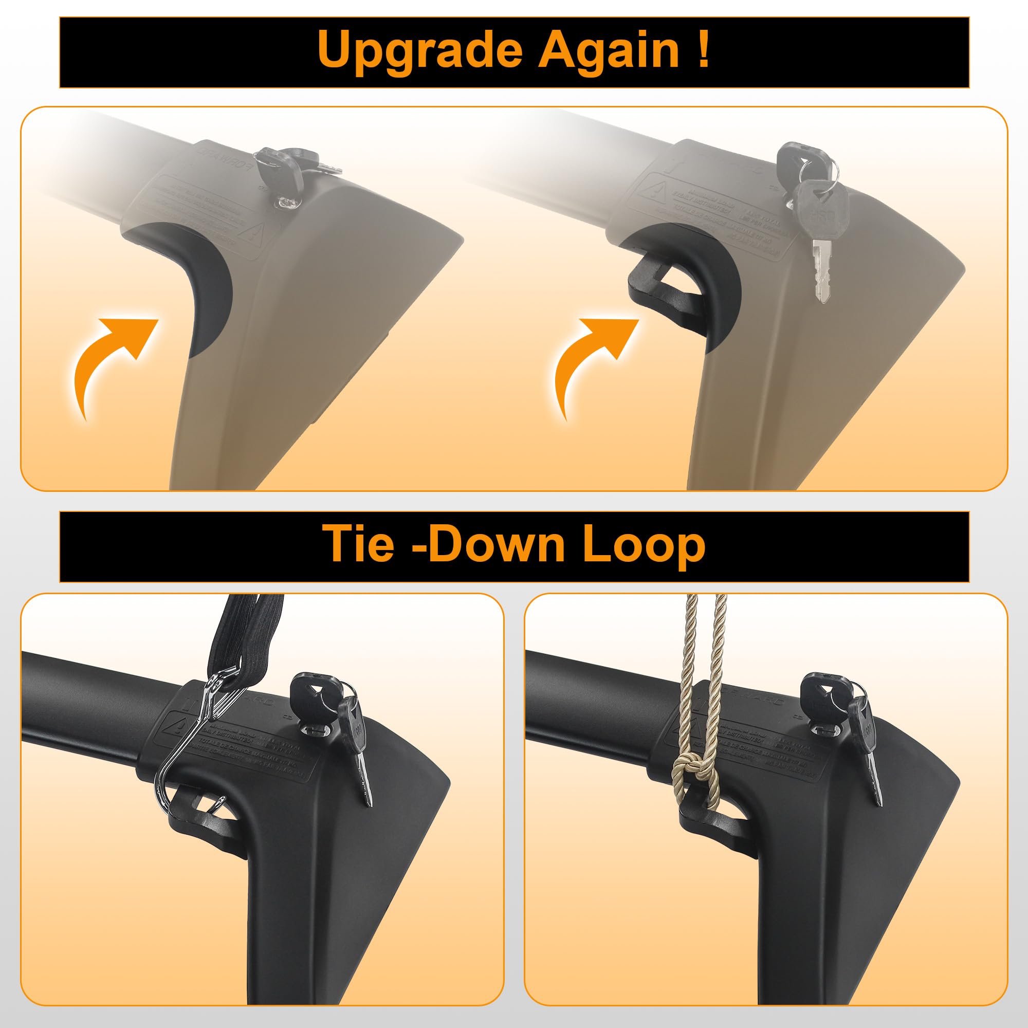 Autekcomma Roof Rack Cross Bars for Toyota RAV4 2019-2025 (Not Fit 2024 LE/Adventure/TRD Off-Road/Hybrid Woodland Edition) Anti-