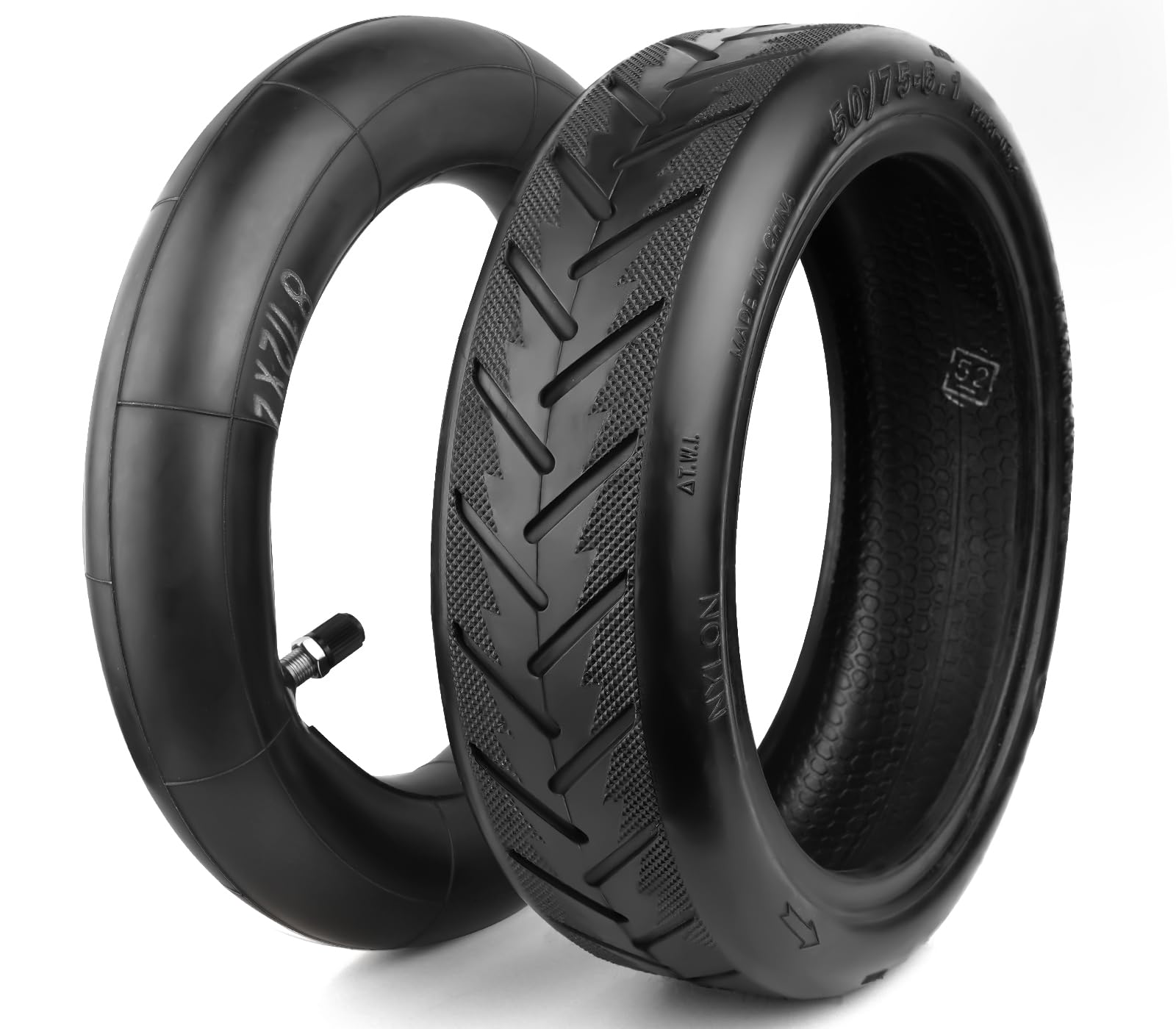 8.5 Inch Tires Tube 50/75-6.1 Scooter Tire Replacement For Gorax/Xiaomi Electric Scooter, Thickened 8.5X2 Front Rear Pneumatic T