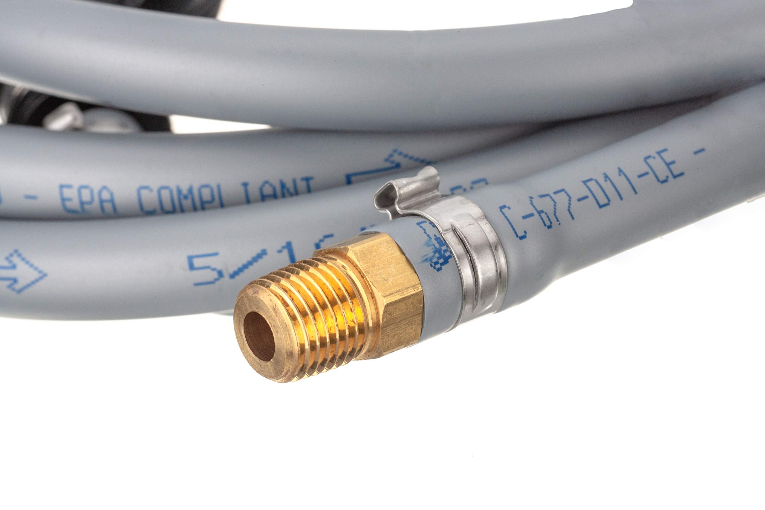 Quicksilver 8M0061883 Fuel Line Assembly - 8 Ft. Long With Primer Bulb