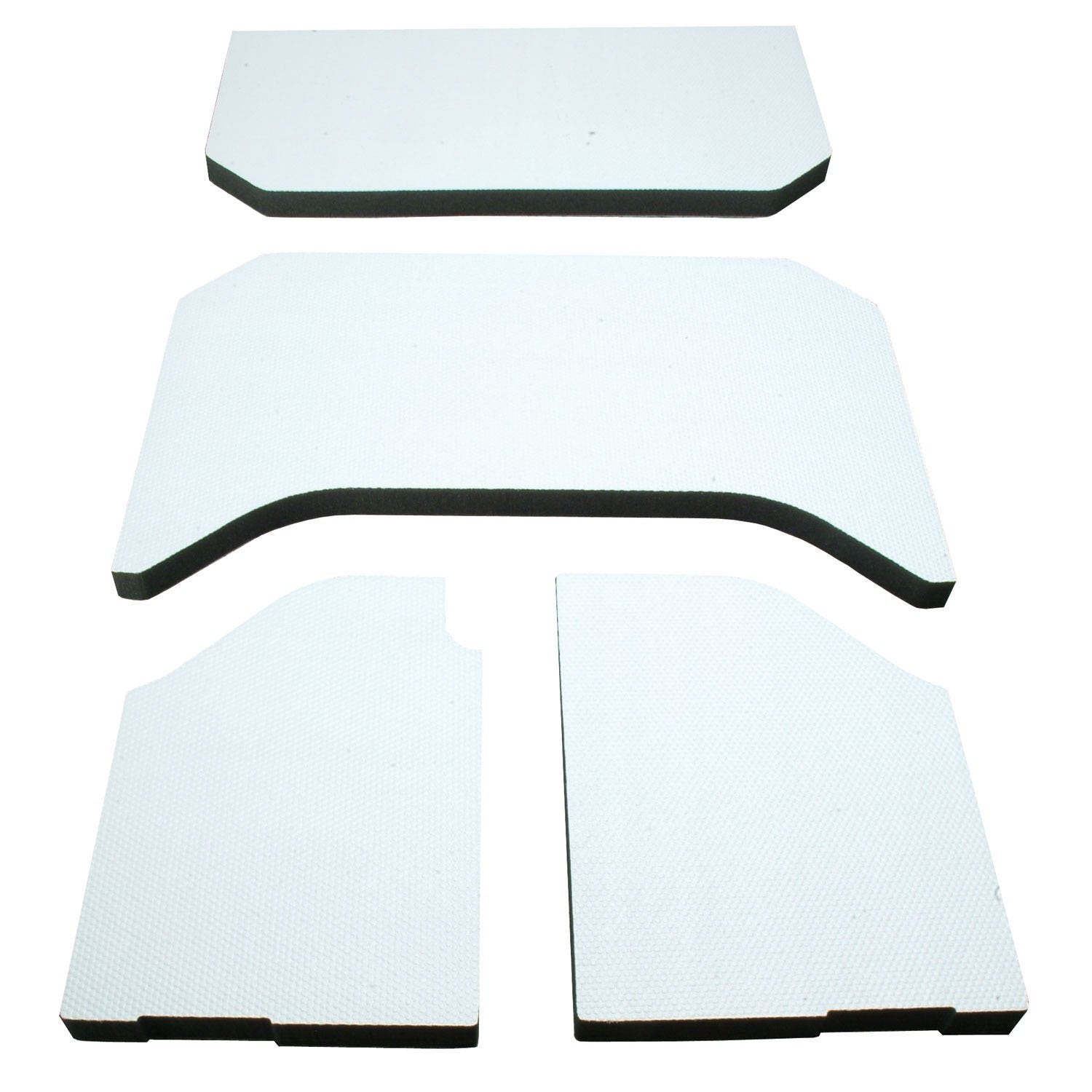 Design Engineering 050141 Boom Mat White Sound Deadening Headliner Compatible With 4-Door Jeep Wrangler Jk (2011-2018)