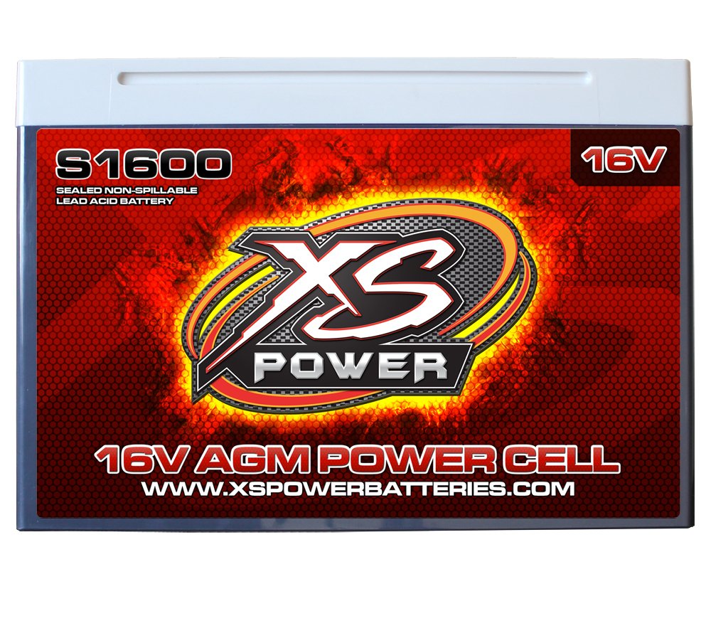 Xs Power S1600 Lightweight 16 Volt Agm Racing Battery