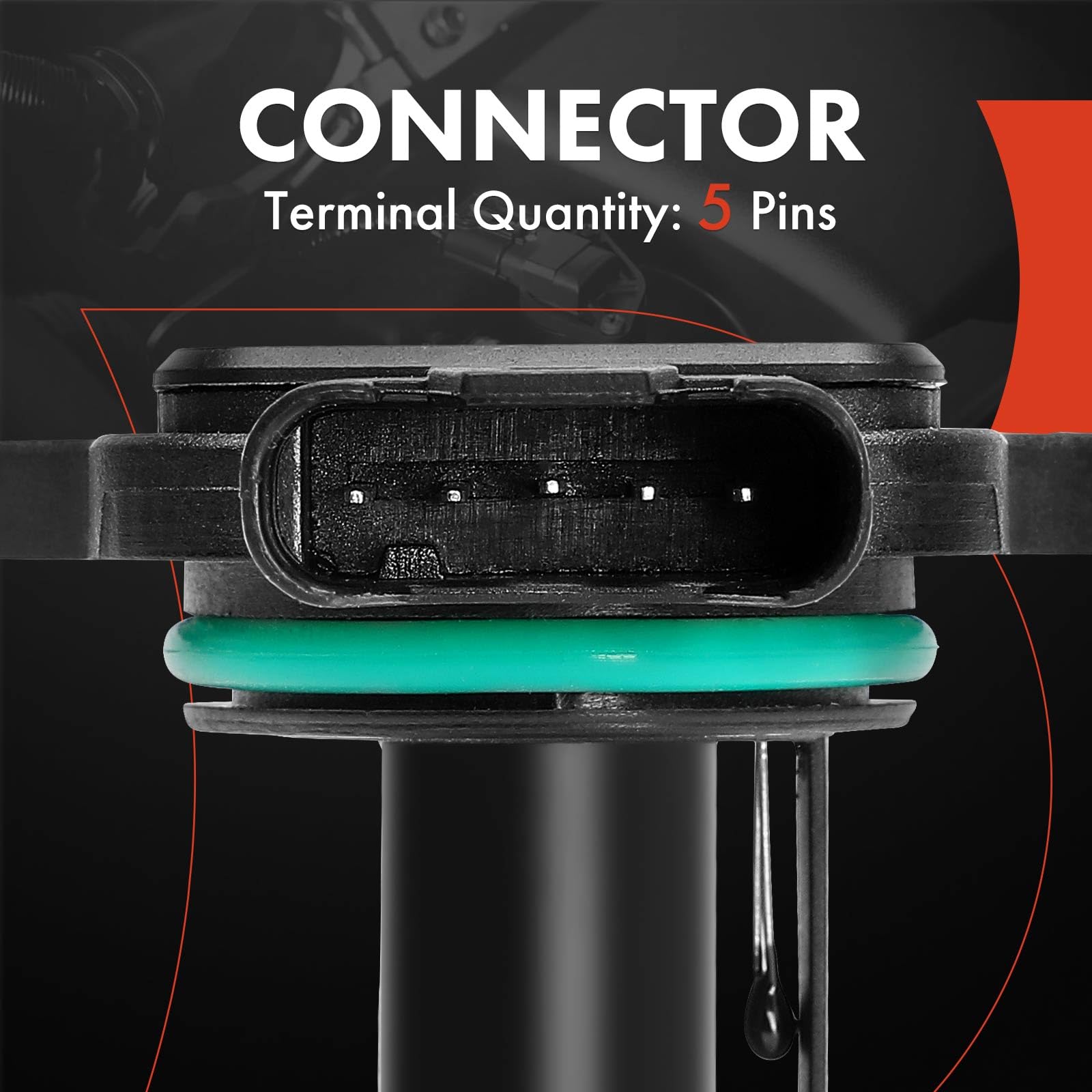 A-Premium Mass Air Flow Sensor Meter W/ 5Pins [fits V6 3.0L] Compatible with BMW 328i 2007-2013, 328i xDrive 2009-2013, 328xi 20