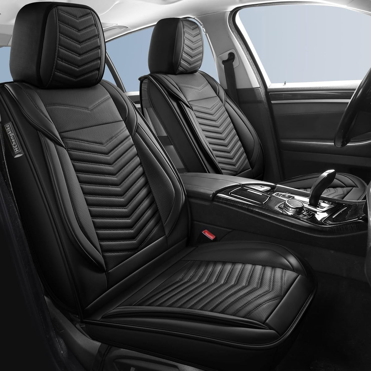 Hchengkikz Car Seat Covers,Breathable And Waterproof Faux Leather Automotive Seat Covers For Cars Suv Truck Sedan,Universal Anti