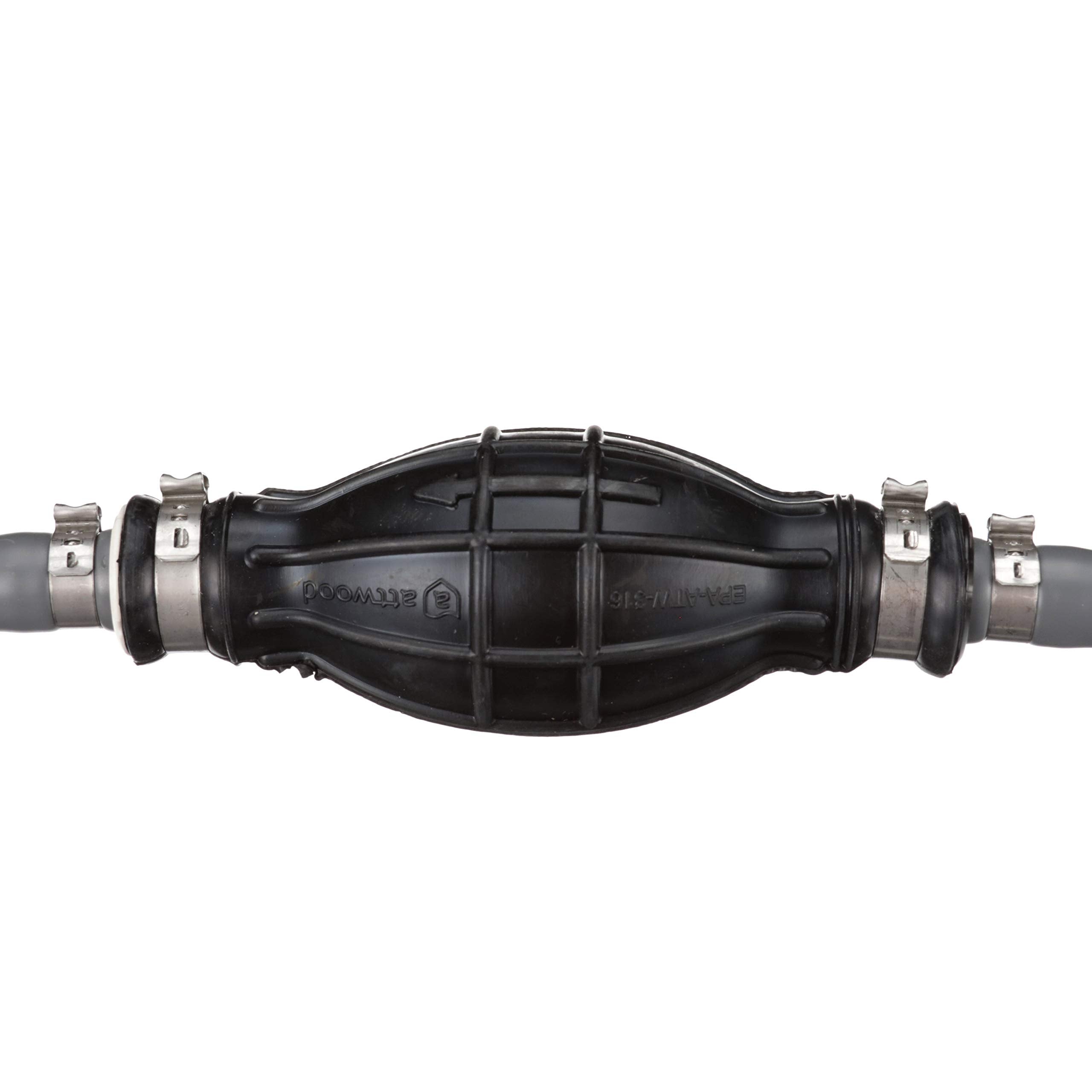 Attwood 93806Elp7 Fuel Line Kit — For Johnson And Evinrude Engines, 6 Feet Long, 3/8-In. Diameter, With Hose Fittings