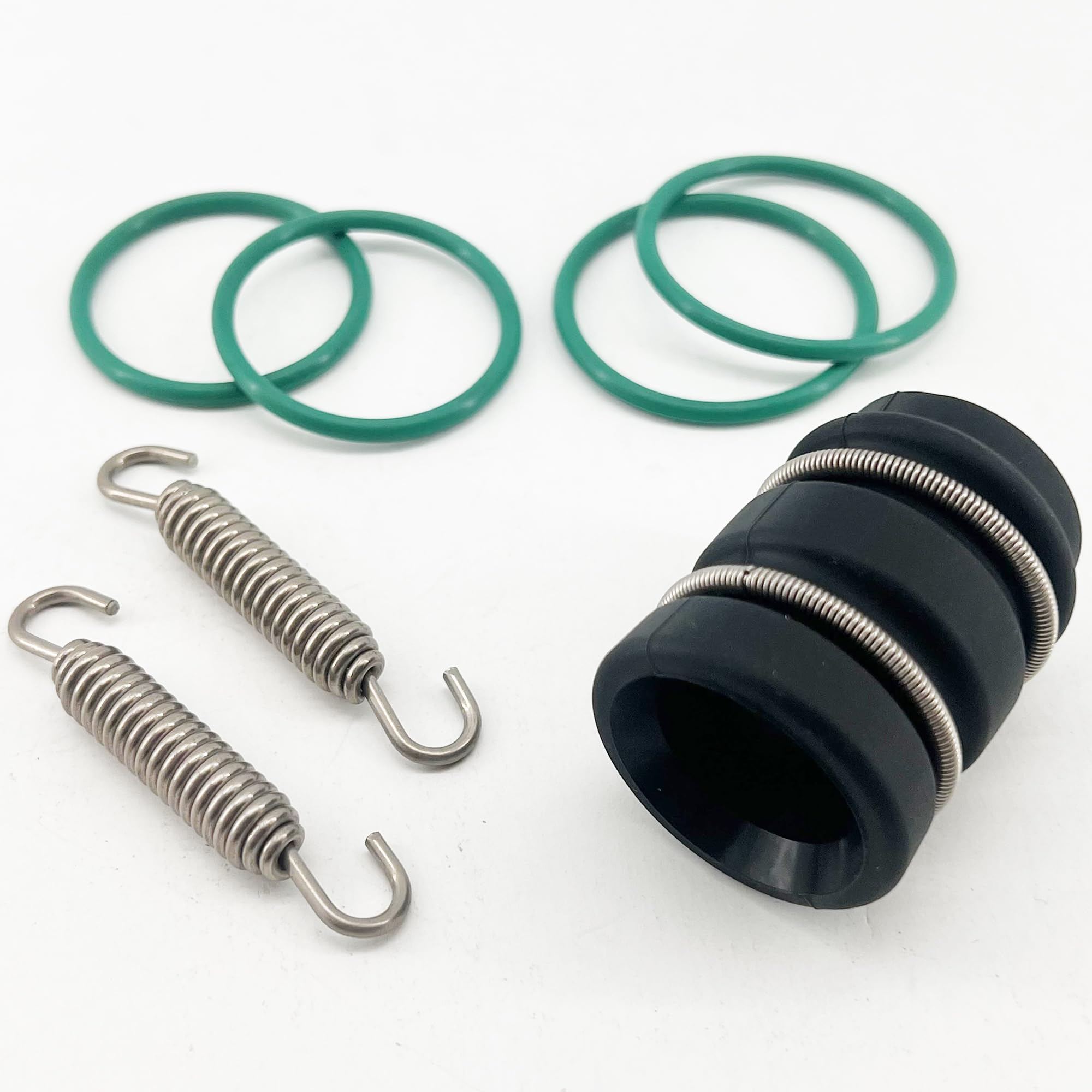 21/23mm Expansion Chamber to Silencer Coupler Seal and Spring Kit Euro 2-Stroke KTM SX, Husqvarna TC, & GasGas MC 65 85 105 cc M