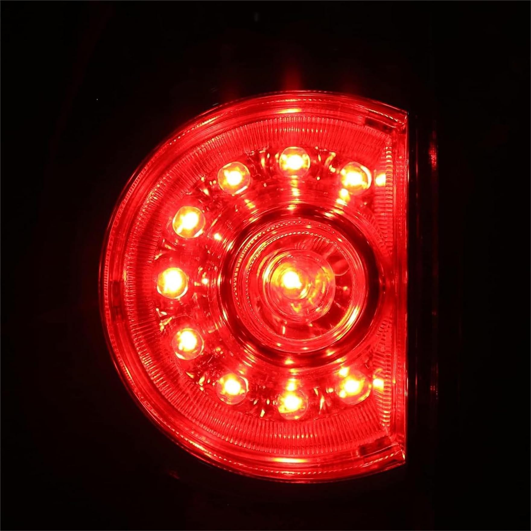 Waltyotur Replacement For 2005-2015 Tacoma Pickup Truck Red Clear Rear Tail Lights Brake Lamps Driver Side Replacement