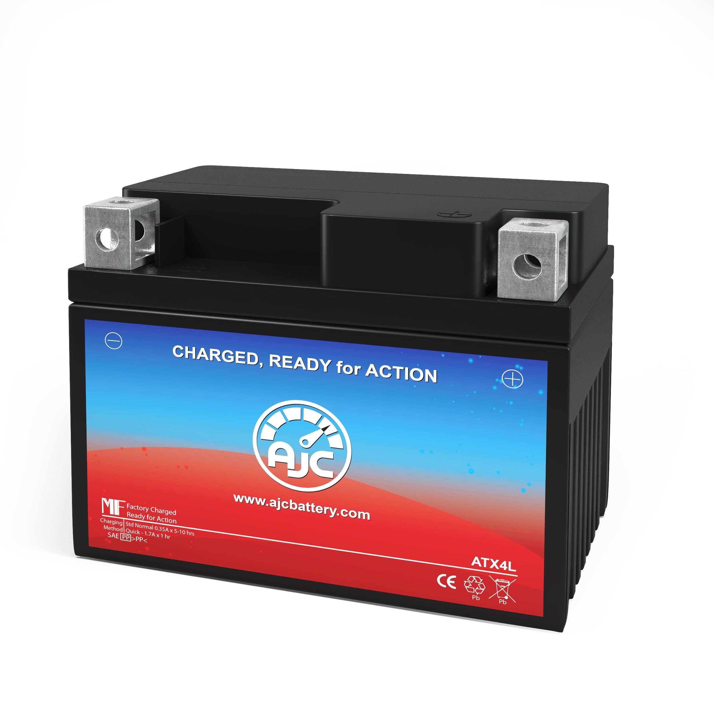 AJC Battery Compatible with Exide 4L-BS Powersports Battery