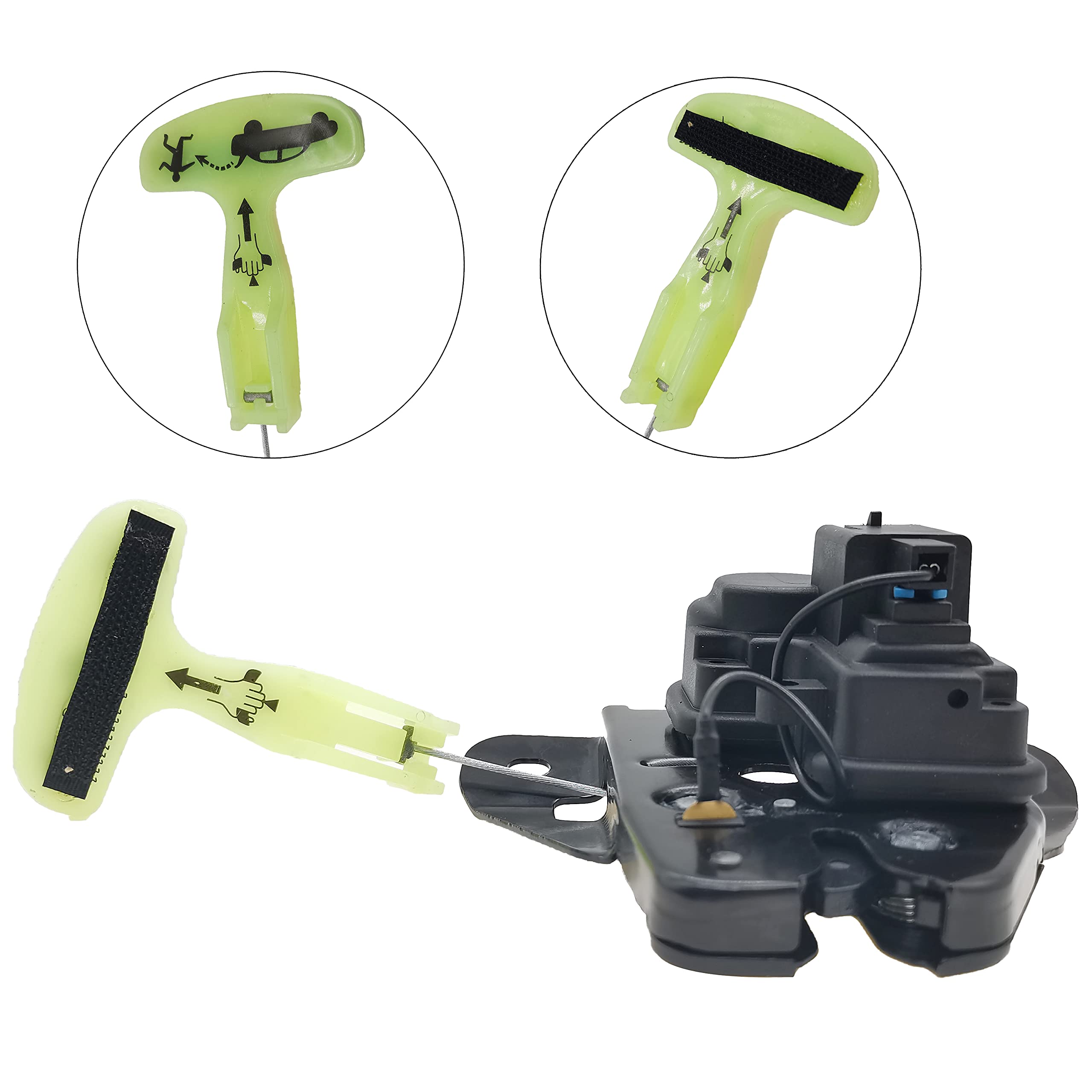 SFYAUTO Tailgate Lock Trunk Latch Actuator 931-714 5056244AA 5056244AB Compatible With Dodge Charger Challenger Avenger Dart Chr