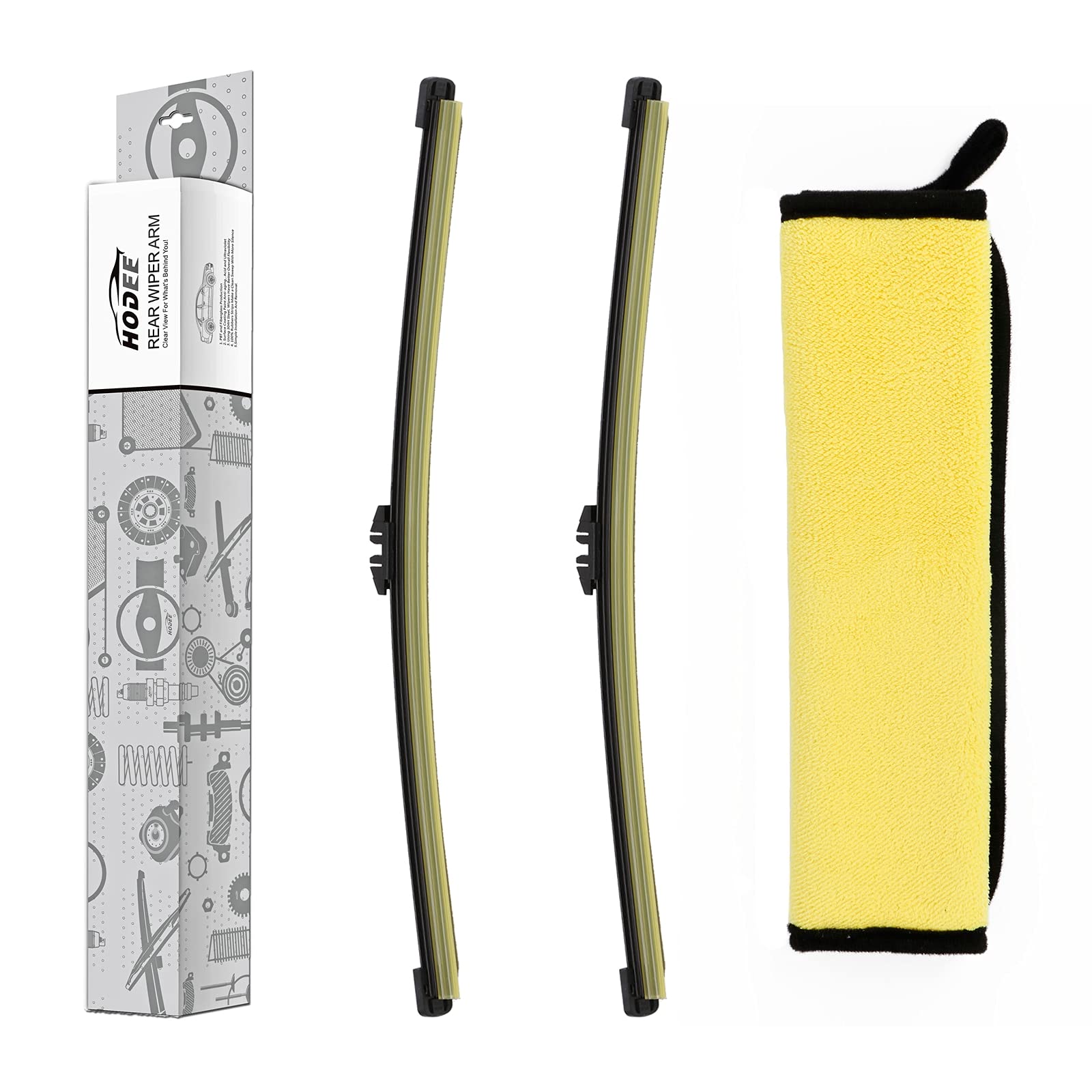 Hodee (Pack Of 2) Rear Wiper Blade Replacement For Ford Bronco Sport (Cx430) 2021-2023,Ford Bronco Back Windshield (Window) Wipe