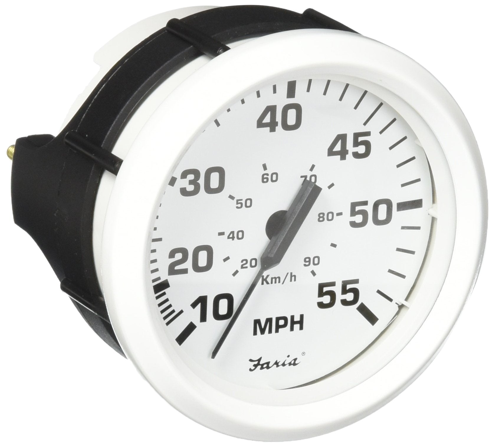 Faria Dress White Speedometer 55 Mph