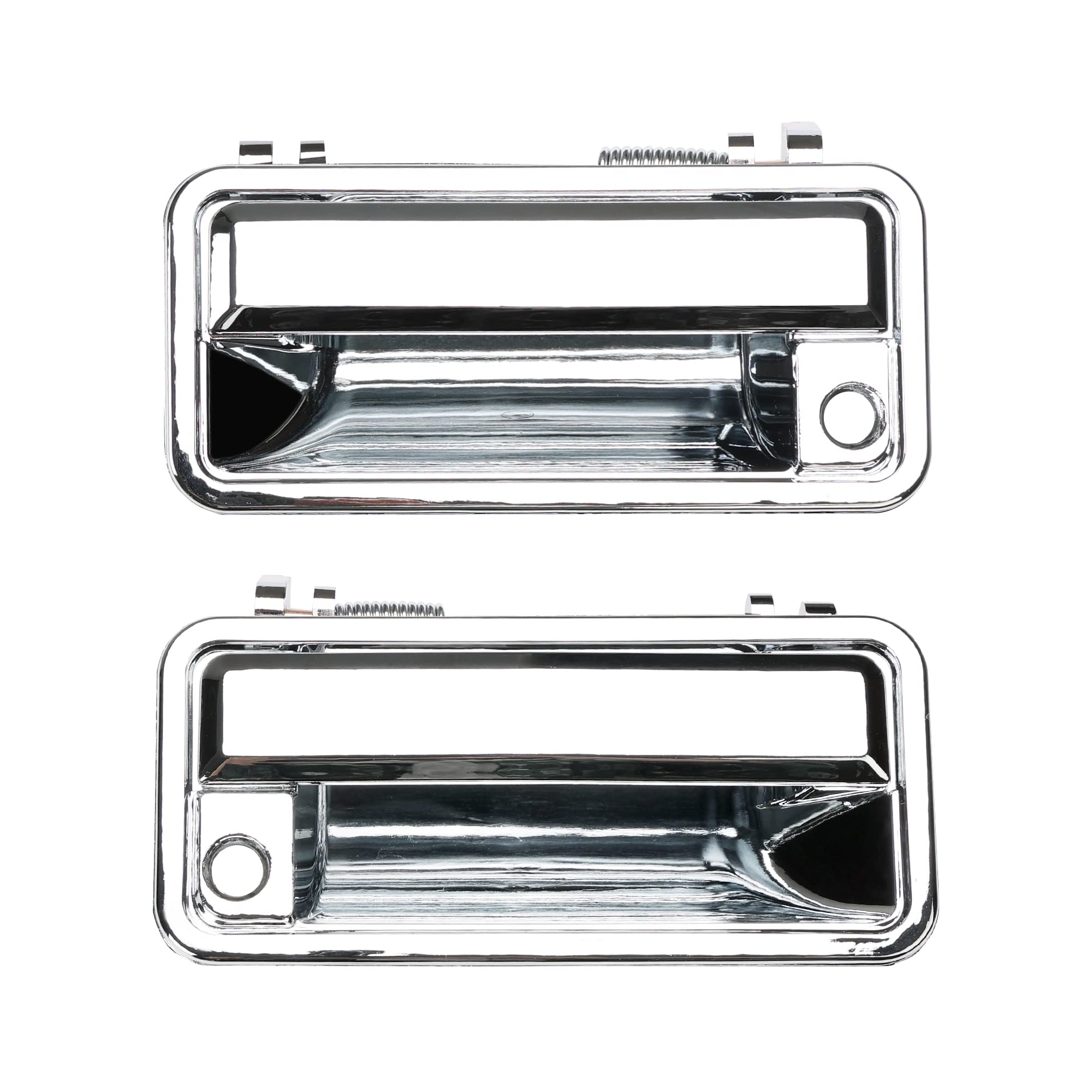 Chrome Exterior Door Handle, Compatible with 1988-2001 Chevy K1500 K2500 K3500 C1500 C2500 C3500, GMC C/K 1500 2500 3500 Pickup 