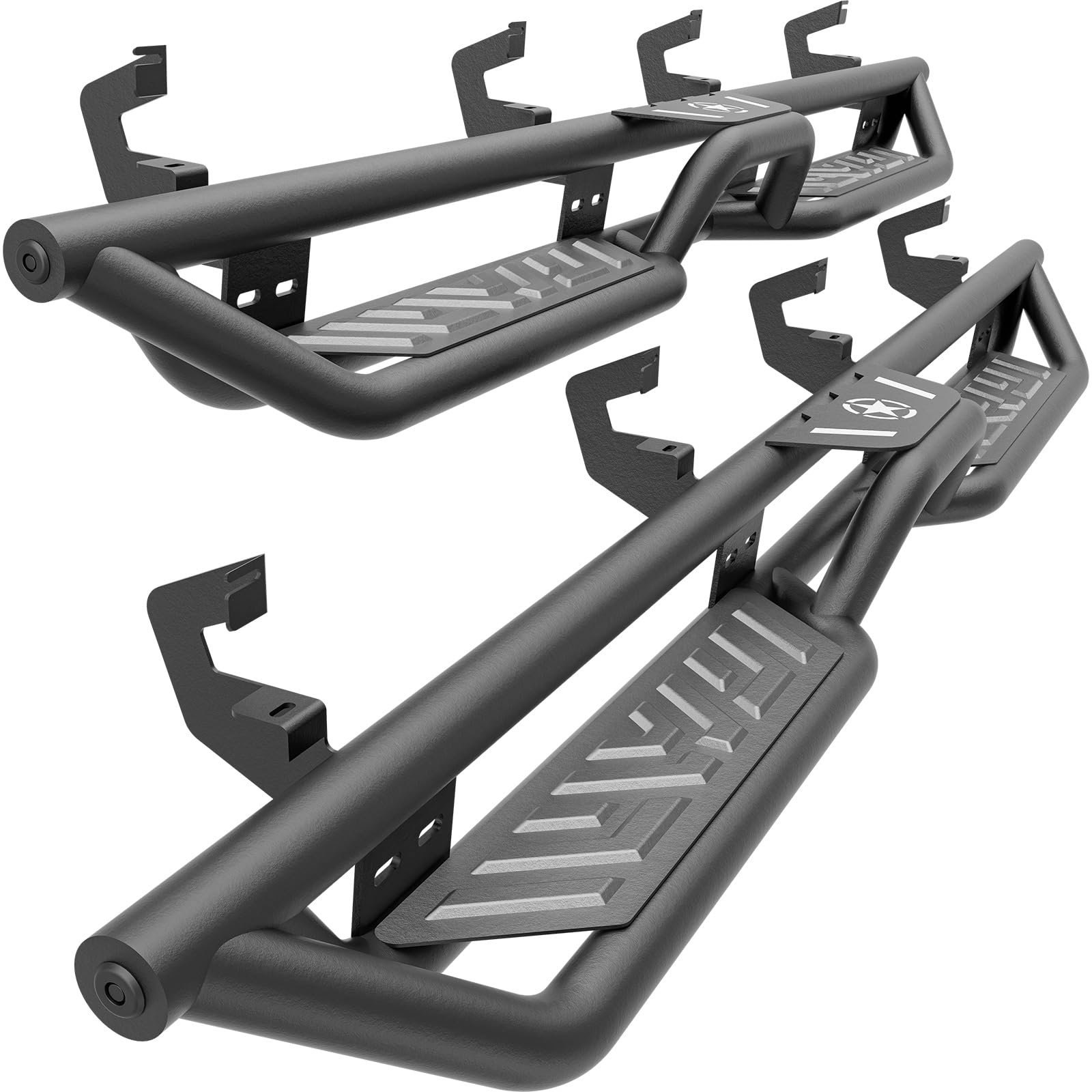 Yzona Running Boards Side Steps Compatible With 2019-2025 Chevy Silverado & Gmc Sierra 1500, 2020-2025 Chevrolet Silverado & Sie