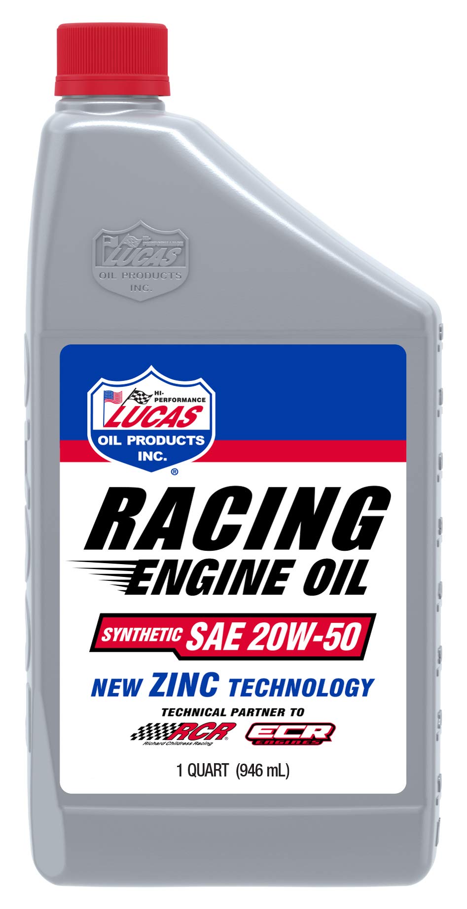 Lucas Oil 10615 Racing Only Synthetic Sae 20W-50 Engine Oil - 1 Quart