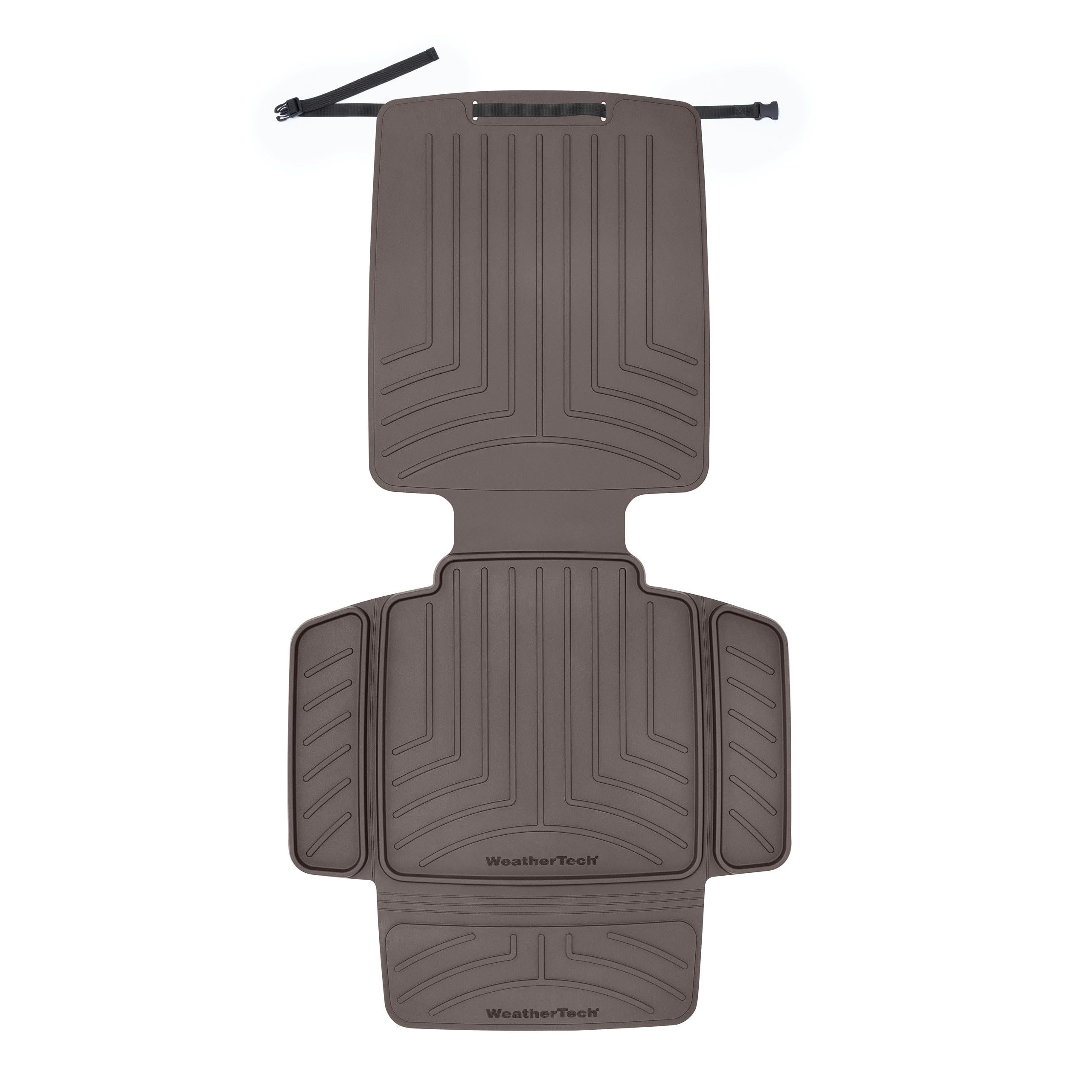 Weathertech Child Car Seat Protector With Back Cocoa