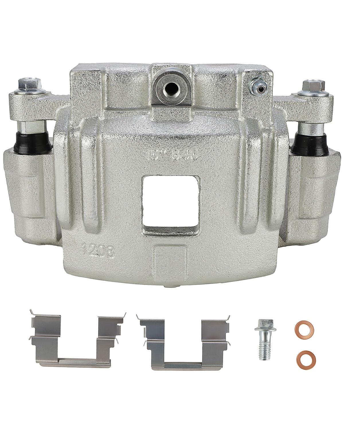 cciyu Front Right Brake Caliper With Bracket 18B4938 For Chevrolet 2004-2008 For GMC 2004-2008 For Isuzu 2006-2008 For Pontiac 2