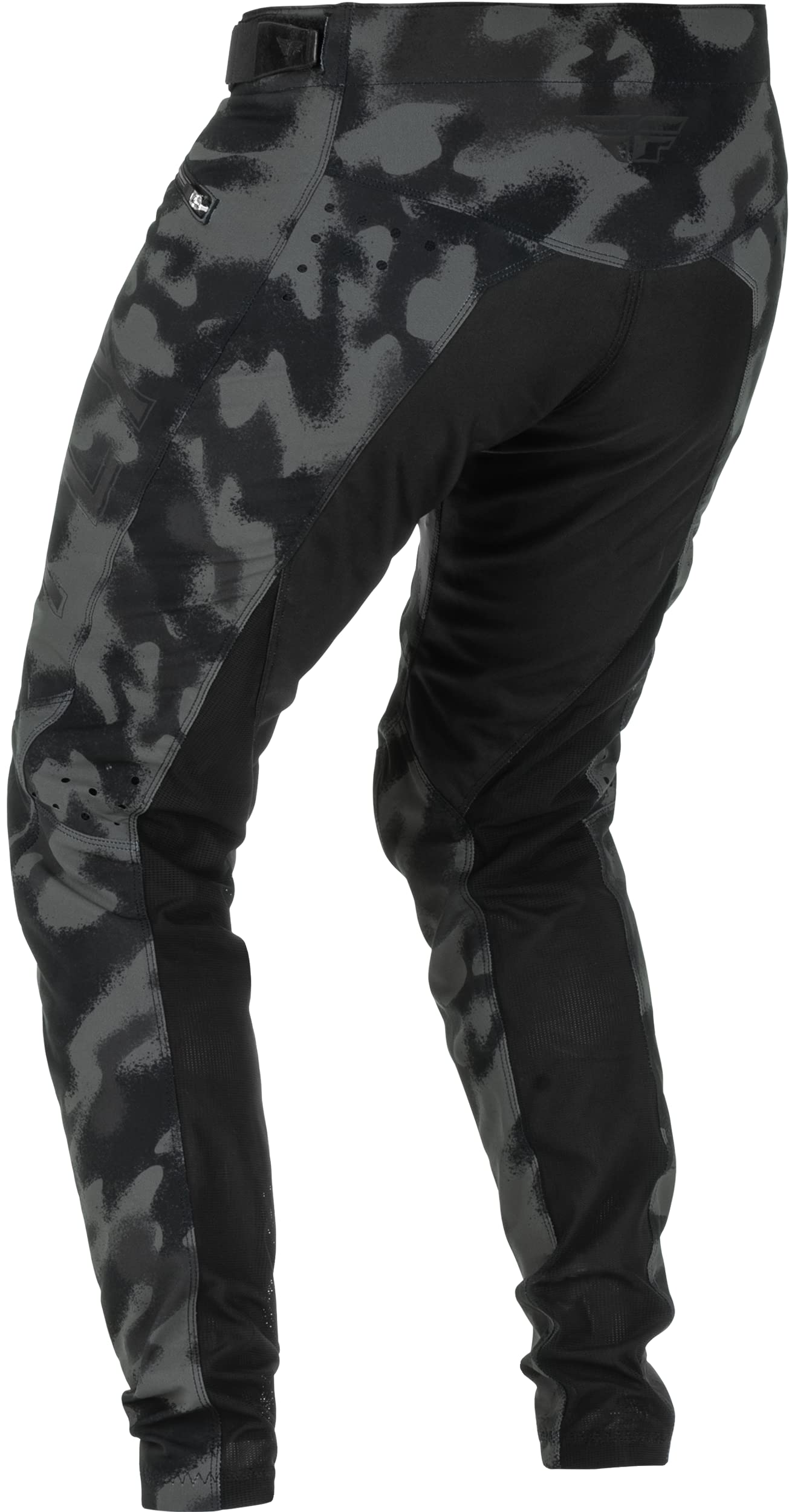 Fly Racing 2022 Youth Radium S.E. Tactic Bicycle Pants (Black/Grey Camo, 24)